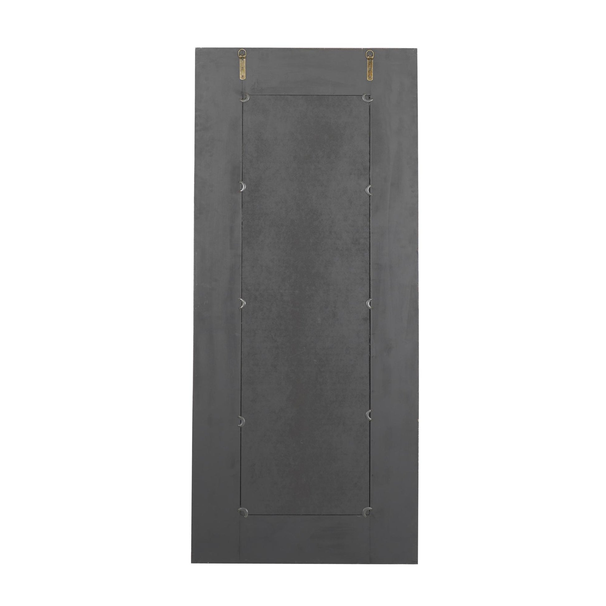 White Wood Room Wall Mirror