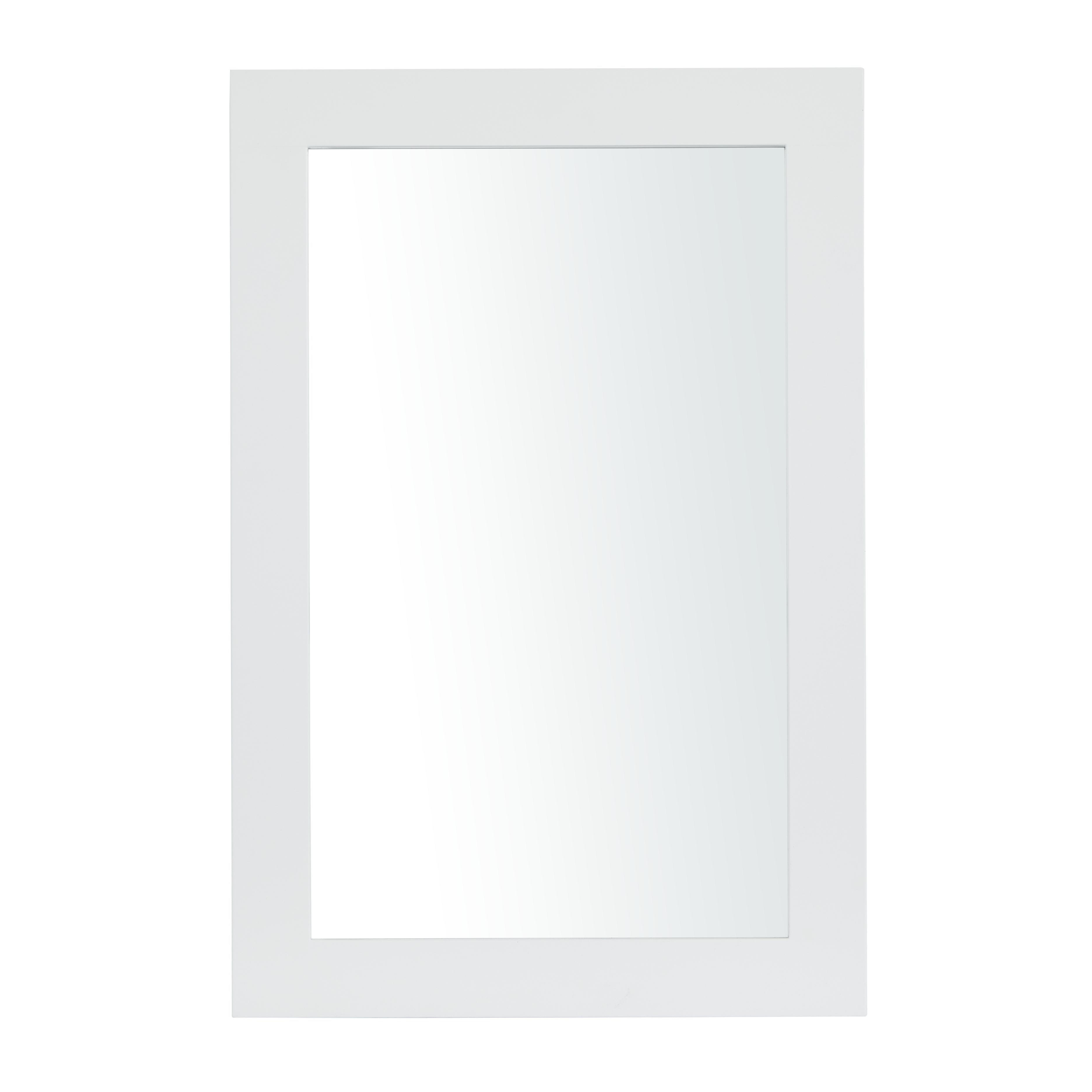 Wooden Minimalistic Room Wall Mirror 24" x 1" x 36"