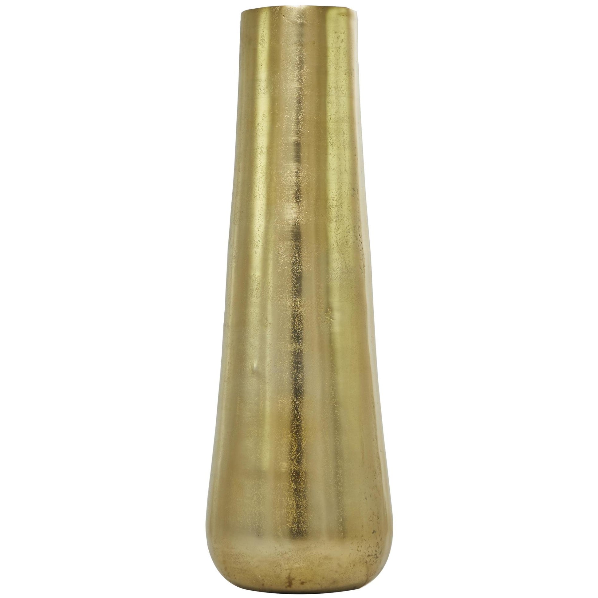 Aluminum Metal Decorative Vase
