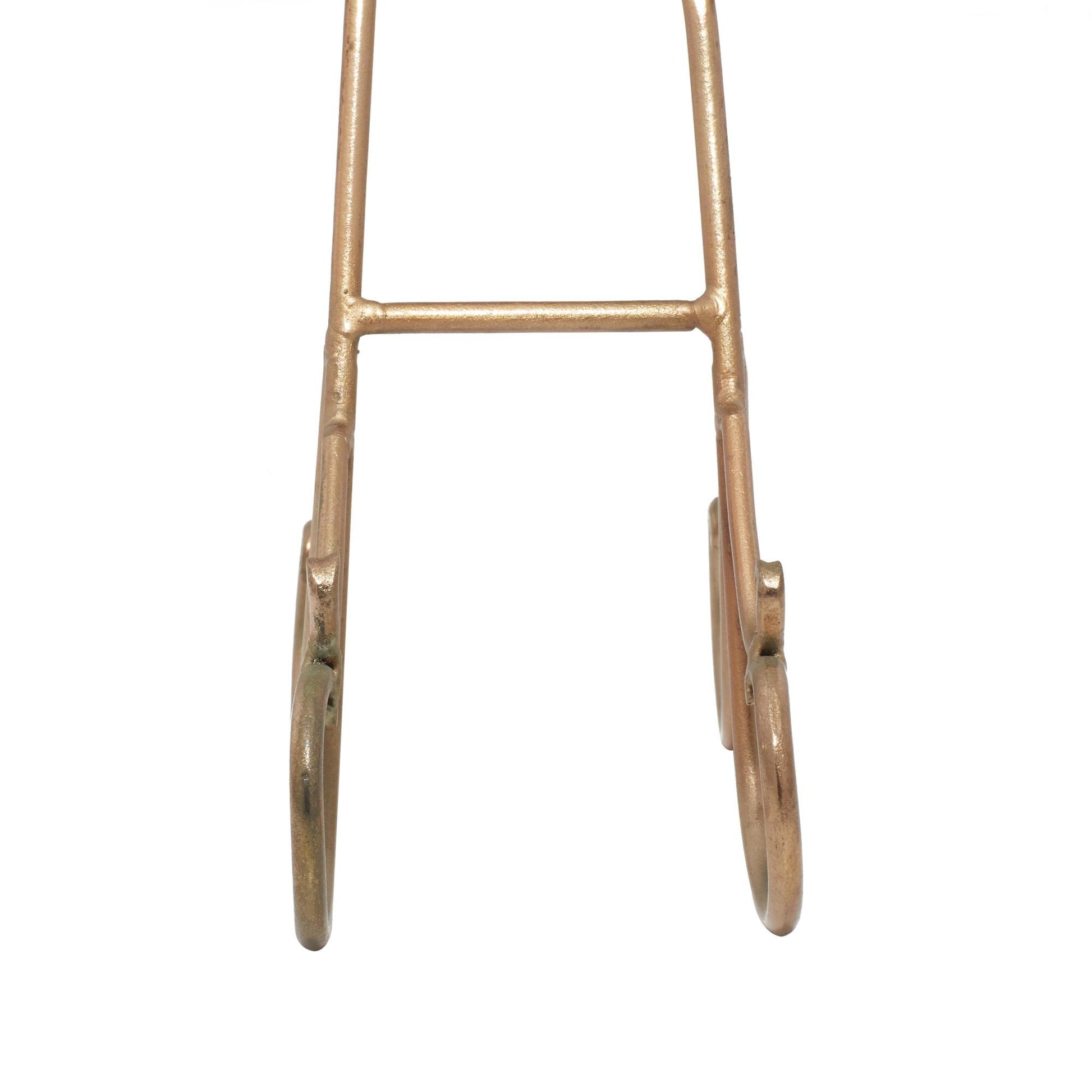 Set of 3 Scroll Multi Colored Metal Display Easel