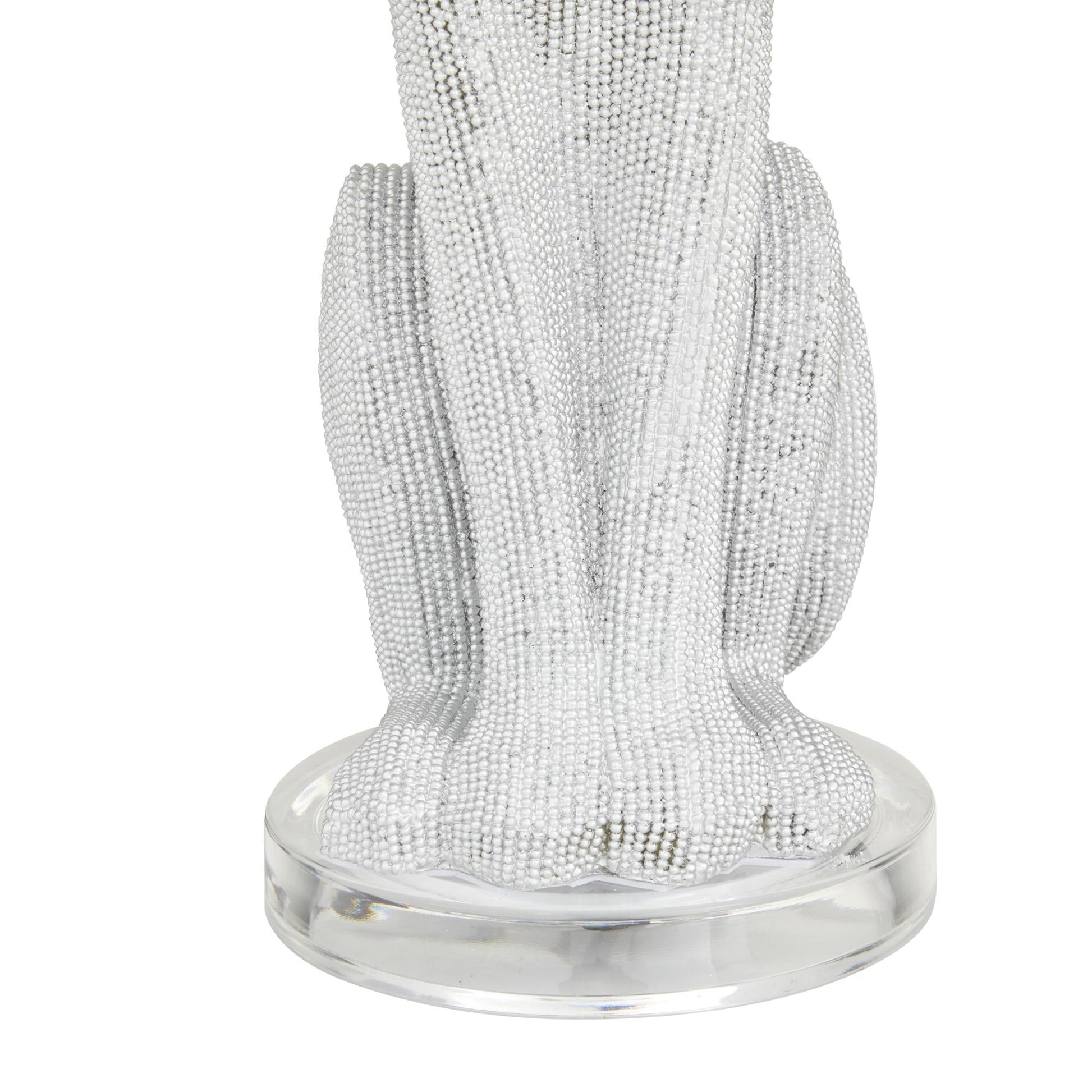 Set of 2 Leopard Polystone Room Table Lamp