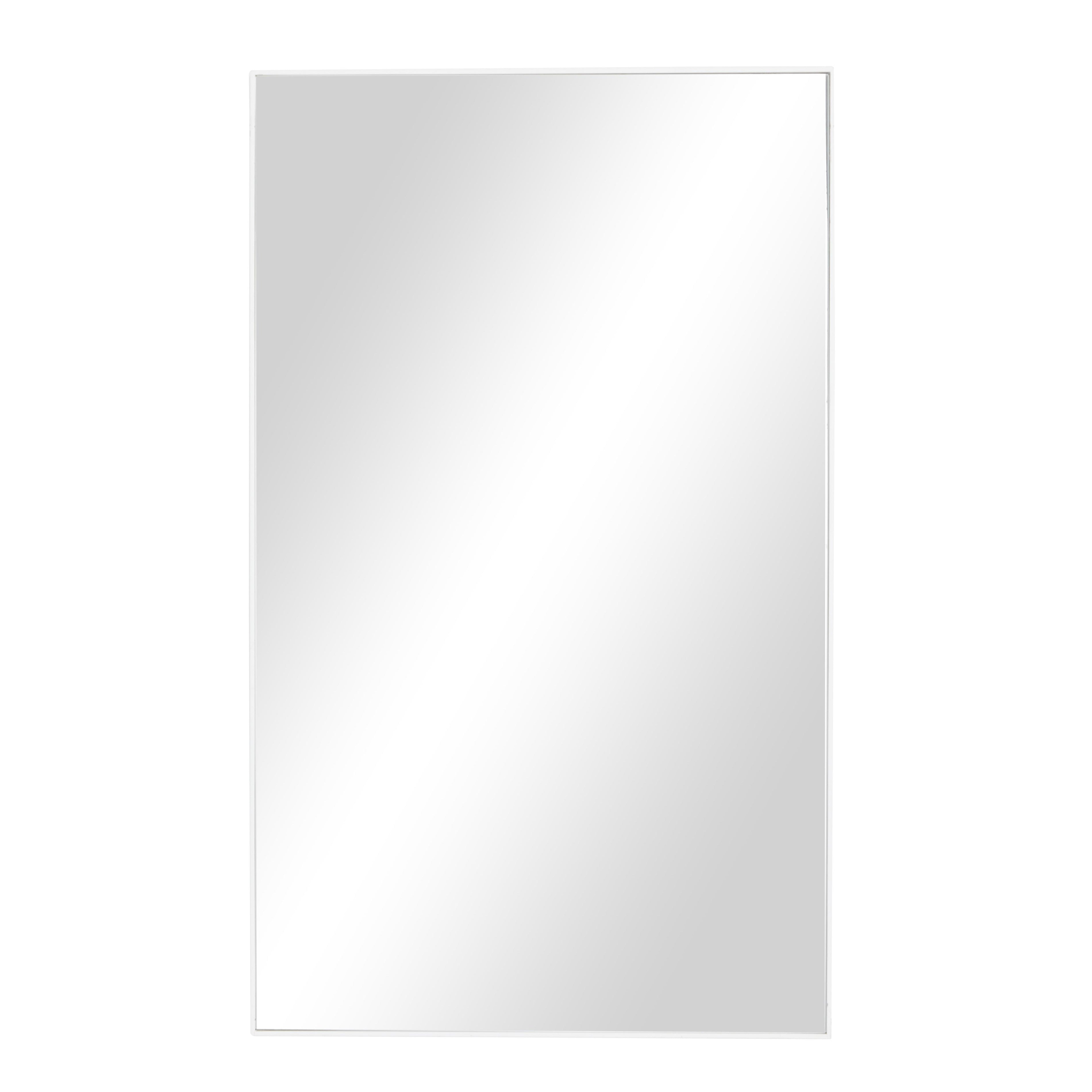 Wooden Room Wall Mirror with Thin Frame