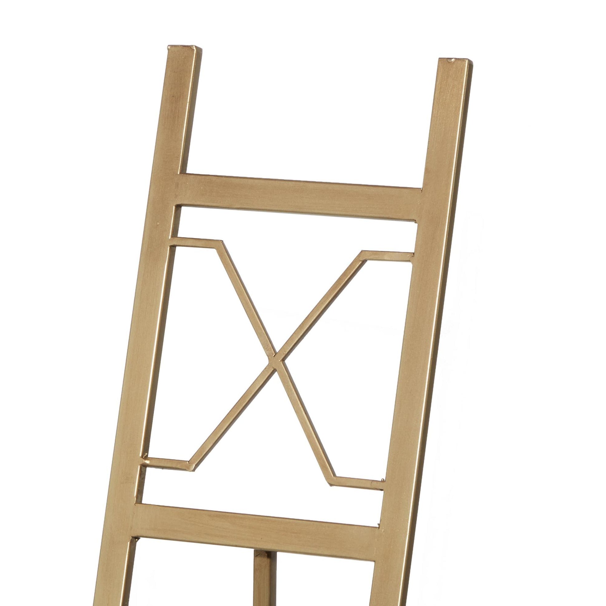 Metal Extra Large Adjustable 3 Tier Display Easel with Chain Support 16" x 19" x 57"