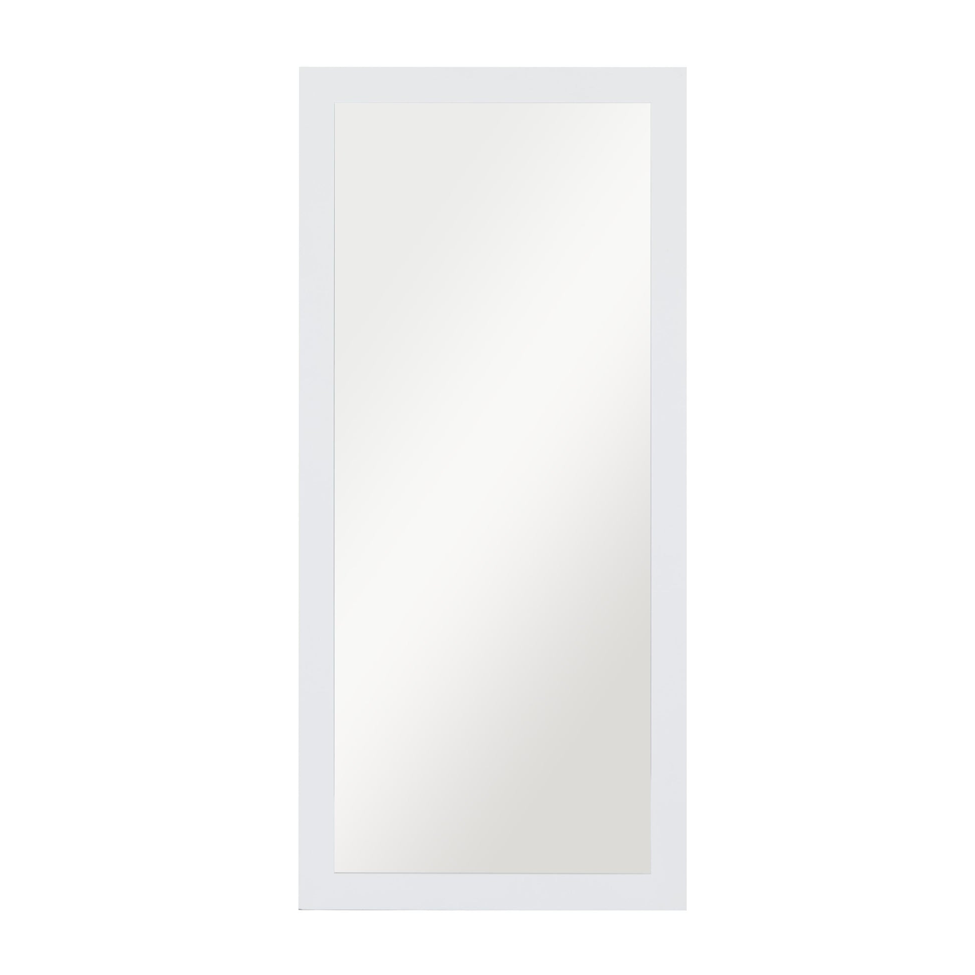 Wooden Rectangular Room Wall Mirror