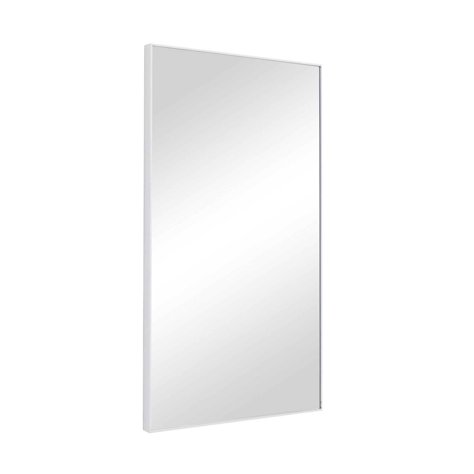 Wooden Room Wall Mirror with Thin Frame