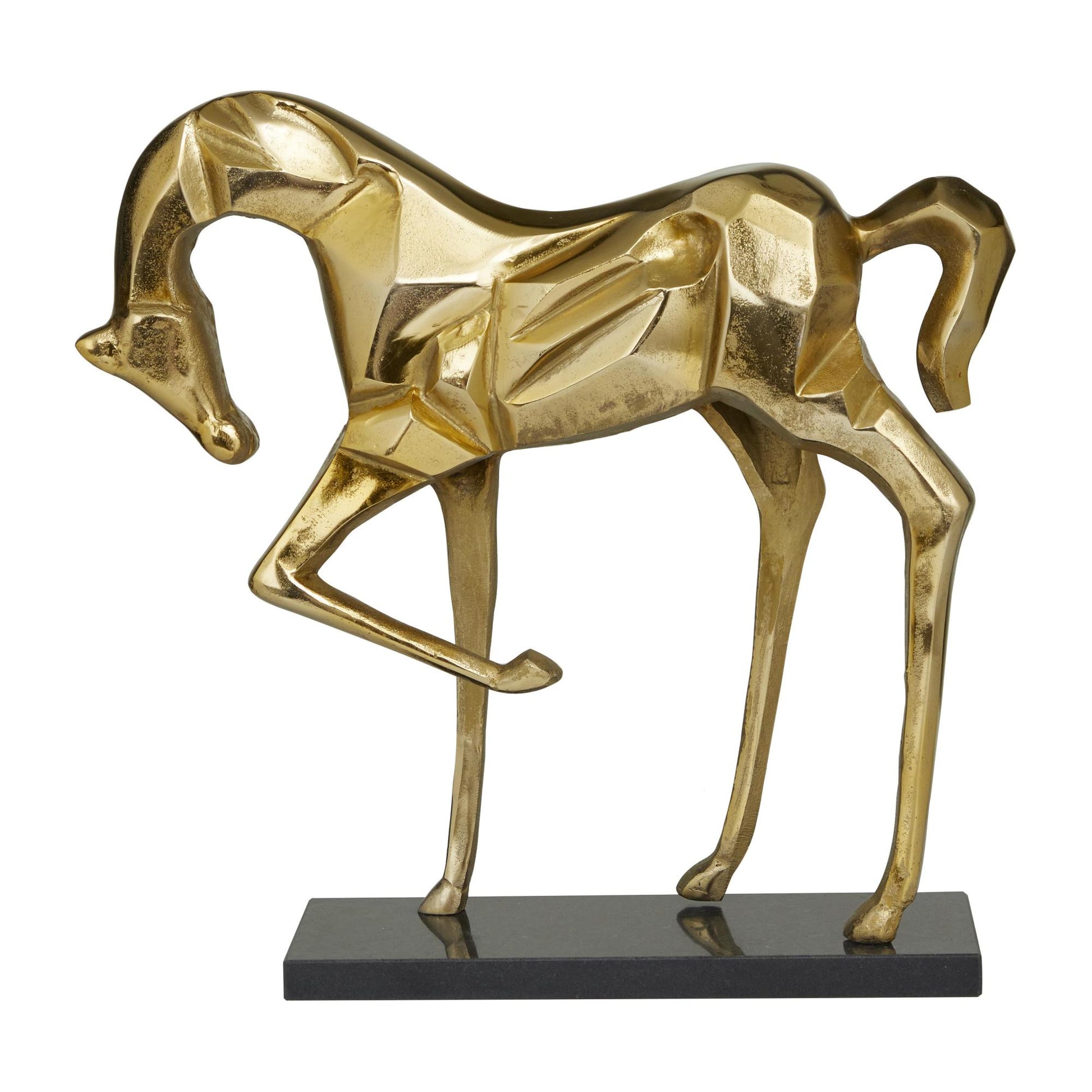 Horse Aluminum Metal Decorative Sculpture