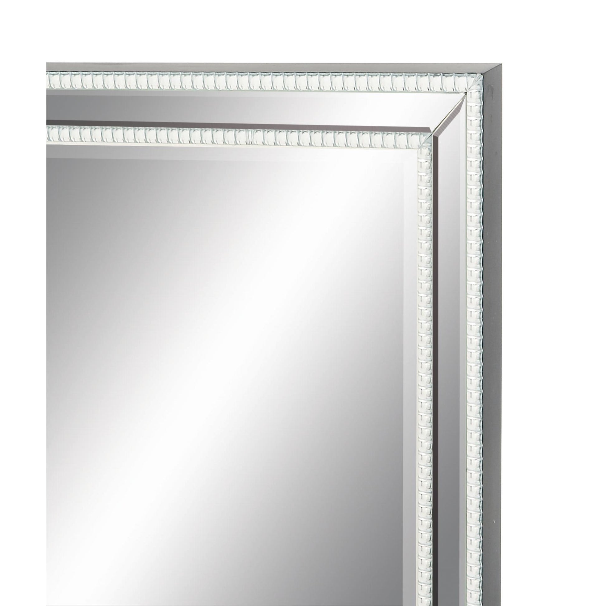 Silver Glass Room Wall Mirror