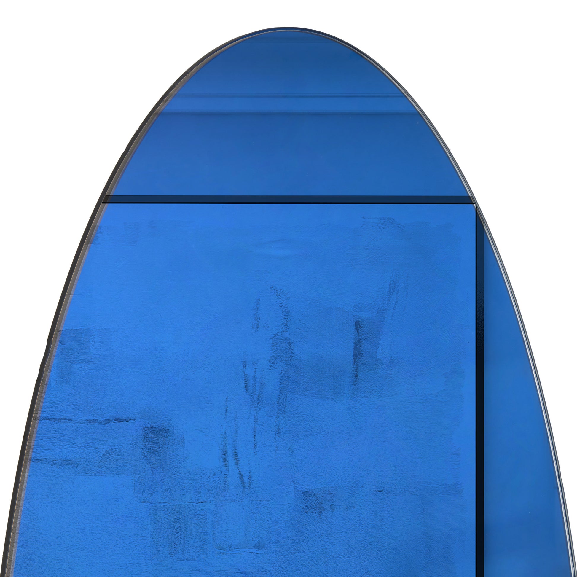 Glass Oval Room Wall Mirror