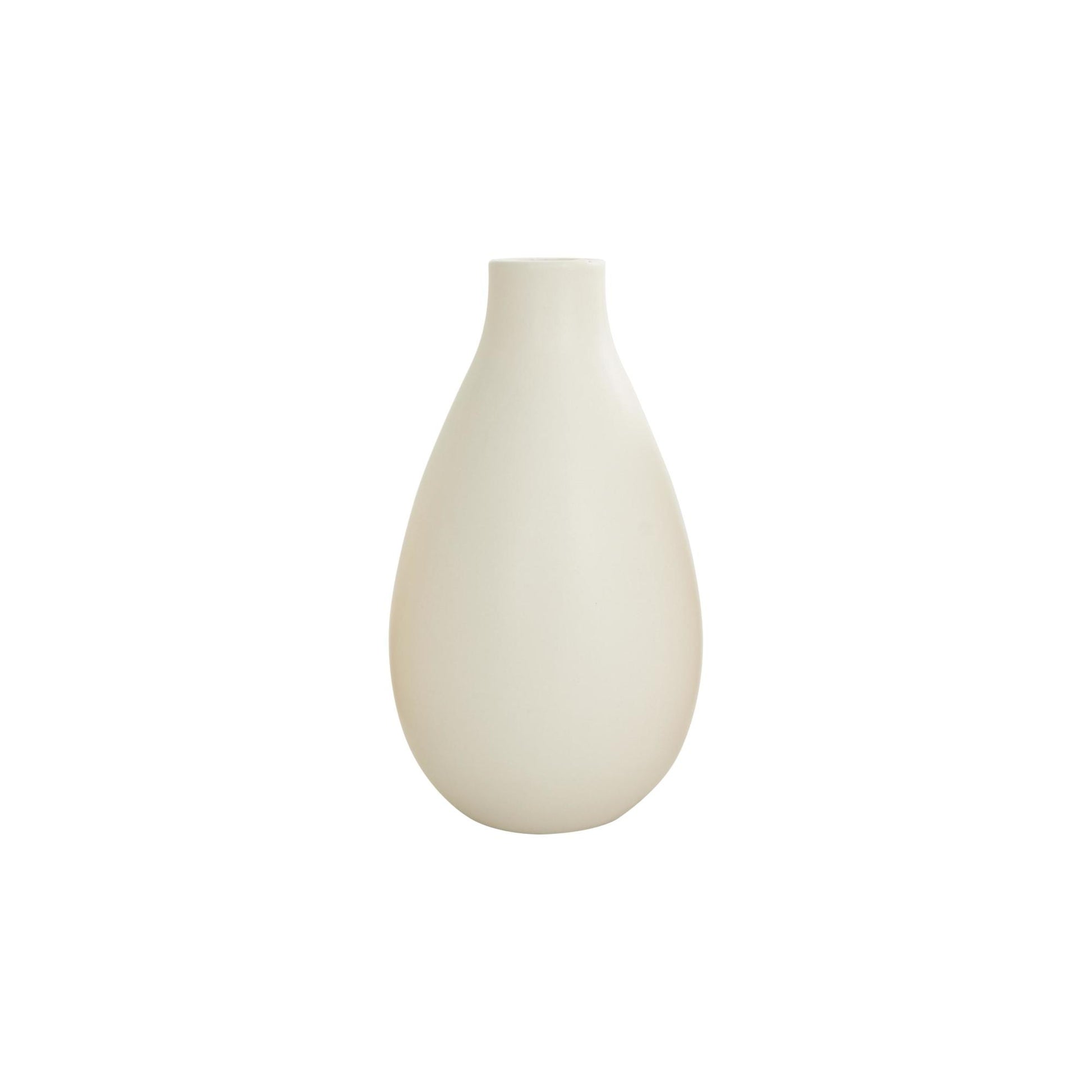 Cream Ceramic Decorative Vase