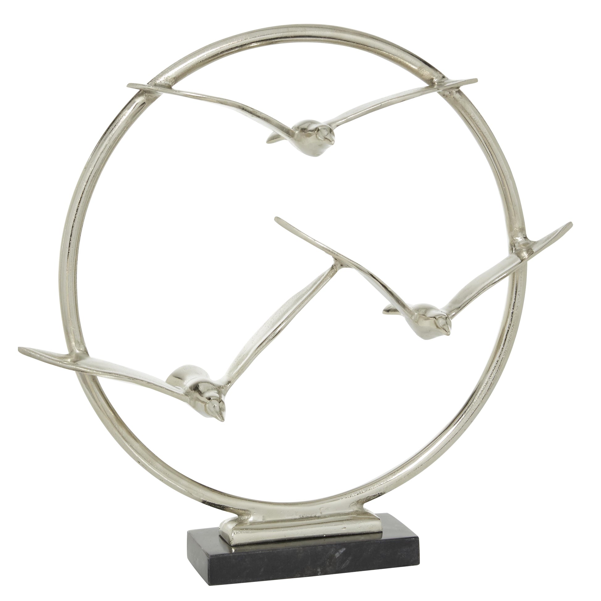 Bird Aluminum Metal Decorative Sculpture