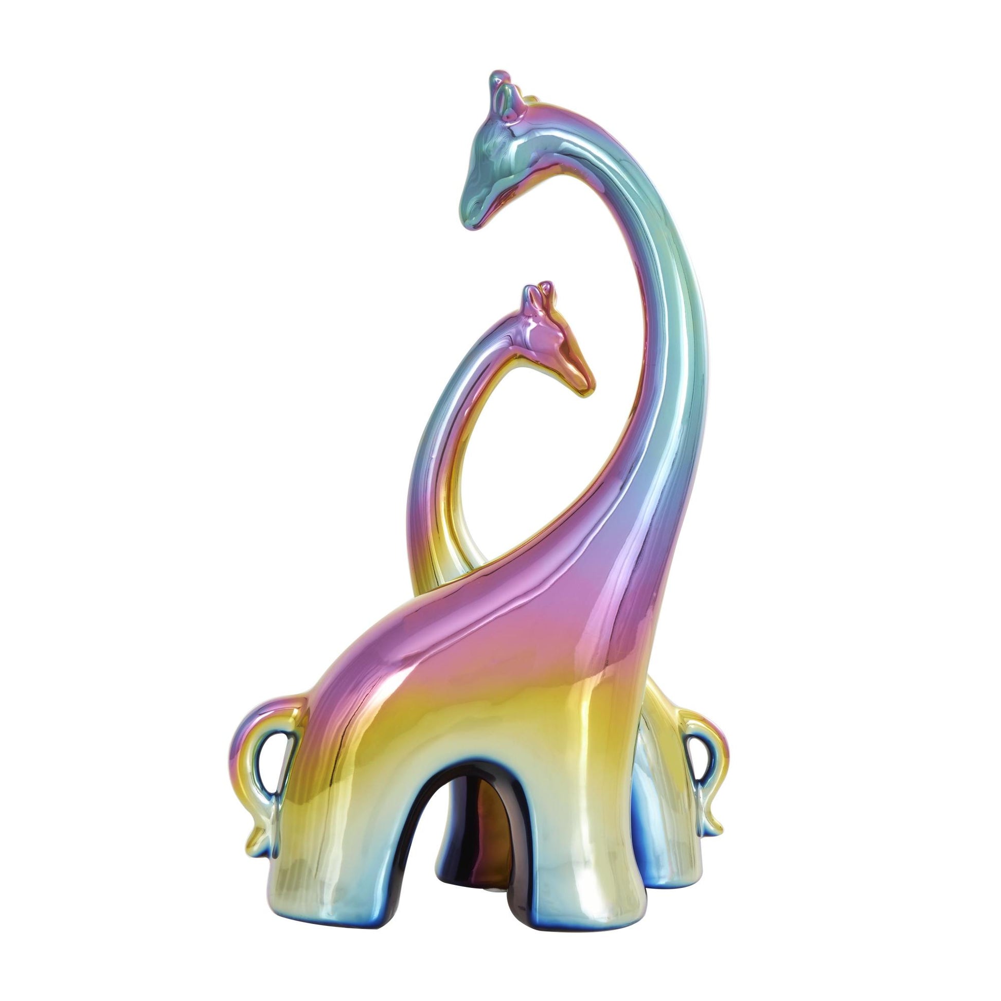 Giraffe Ceramic Decorative Sculpture