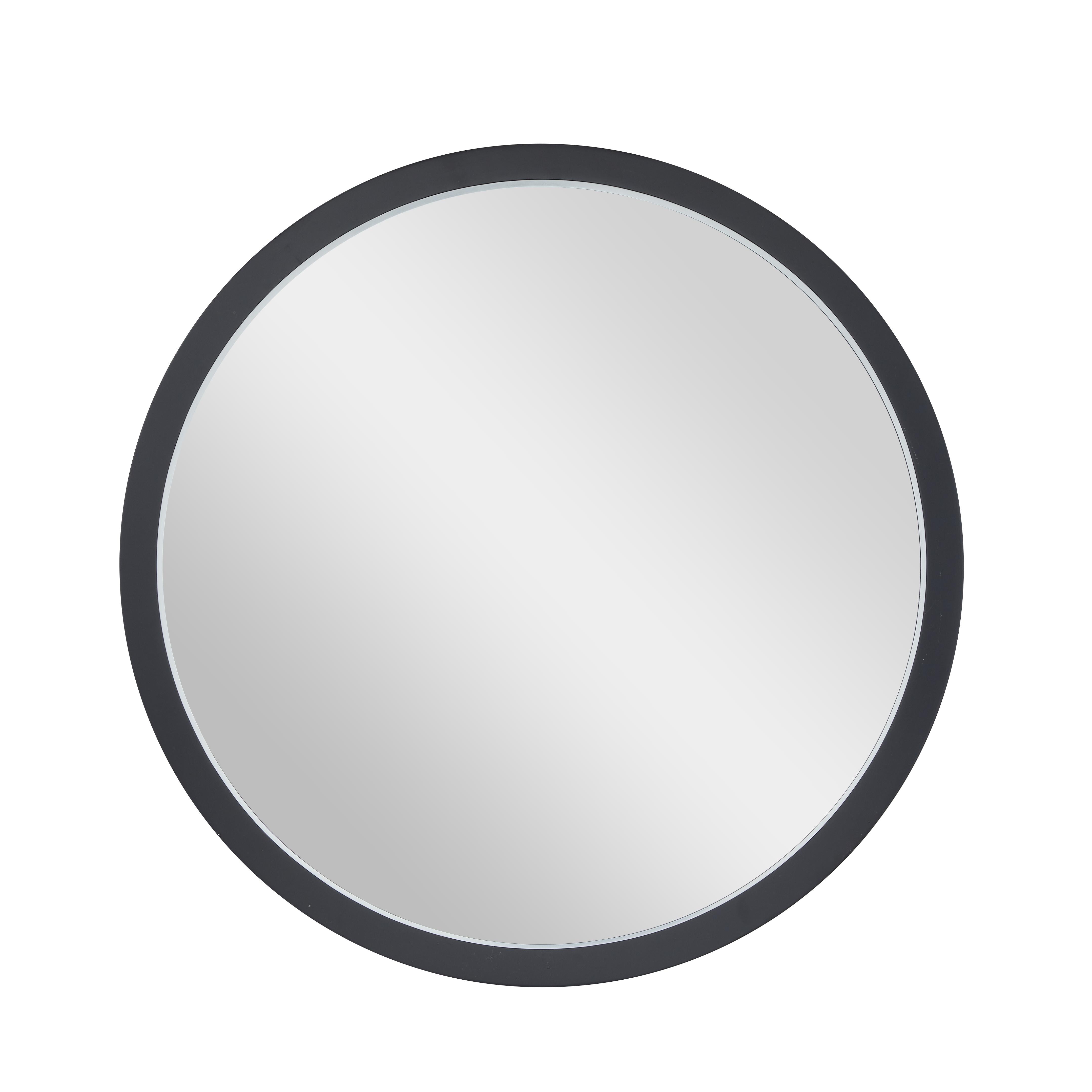 Wooden Room Wall Mirror with Thin Frame