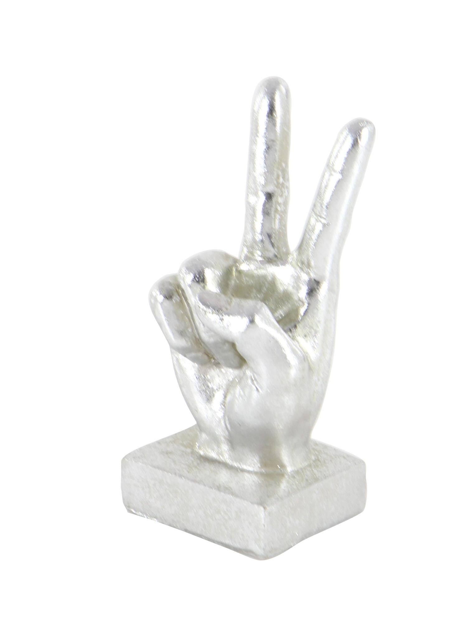 CosmoLiving by Cosmopolitan Set of 3 Hands Polystone Decorative Sculpture
