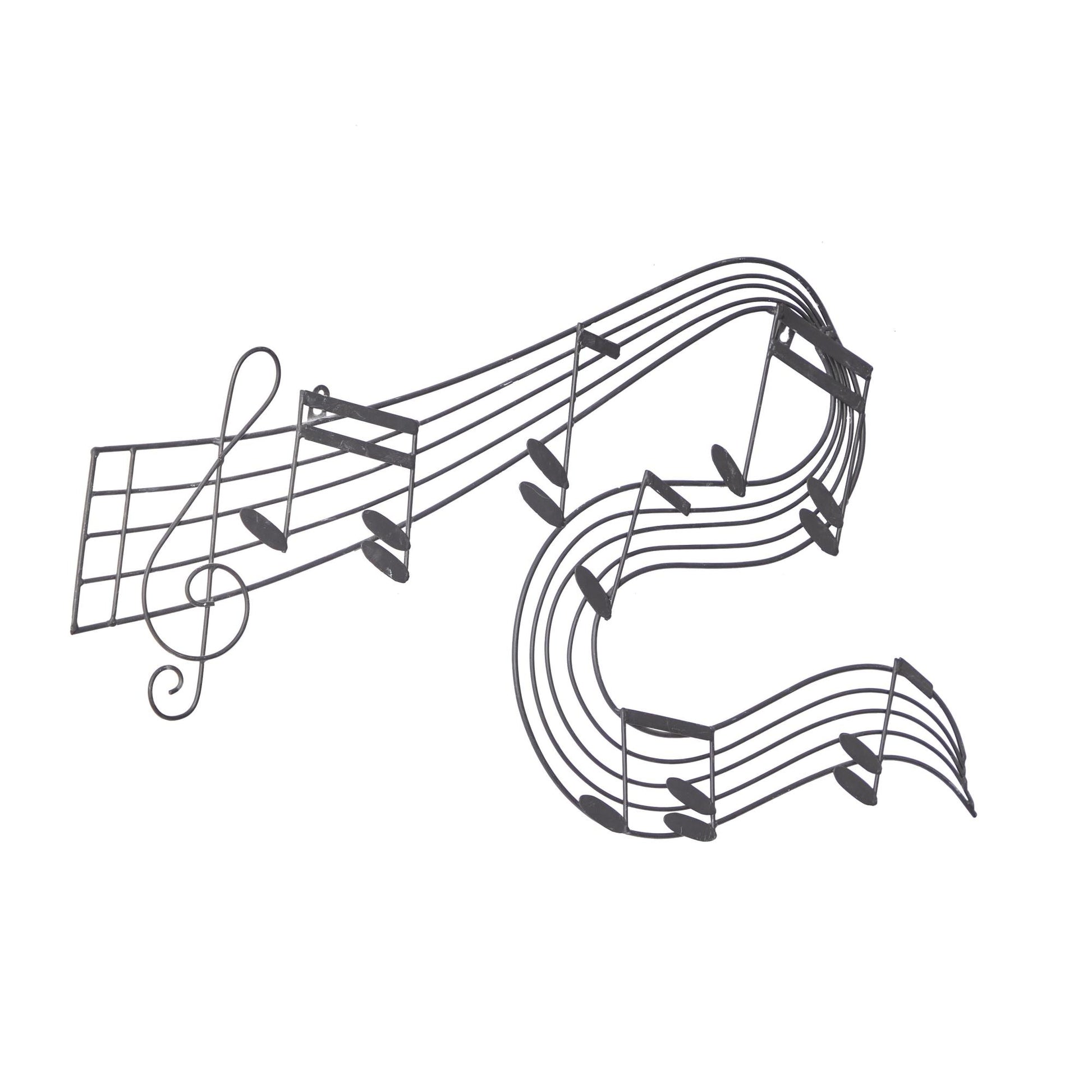 Musical Notes Black Metal Notes Home Wall Decor