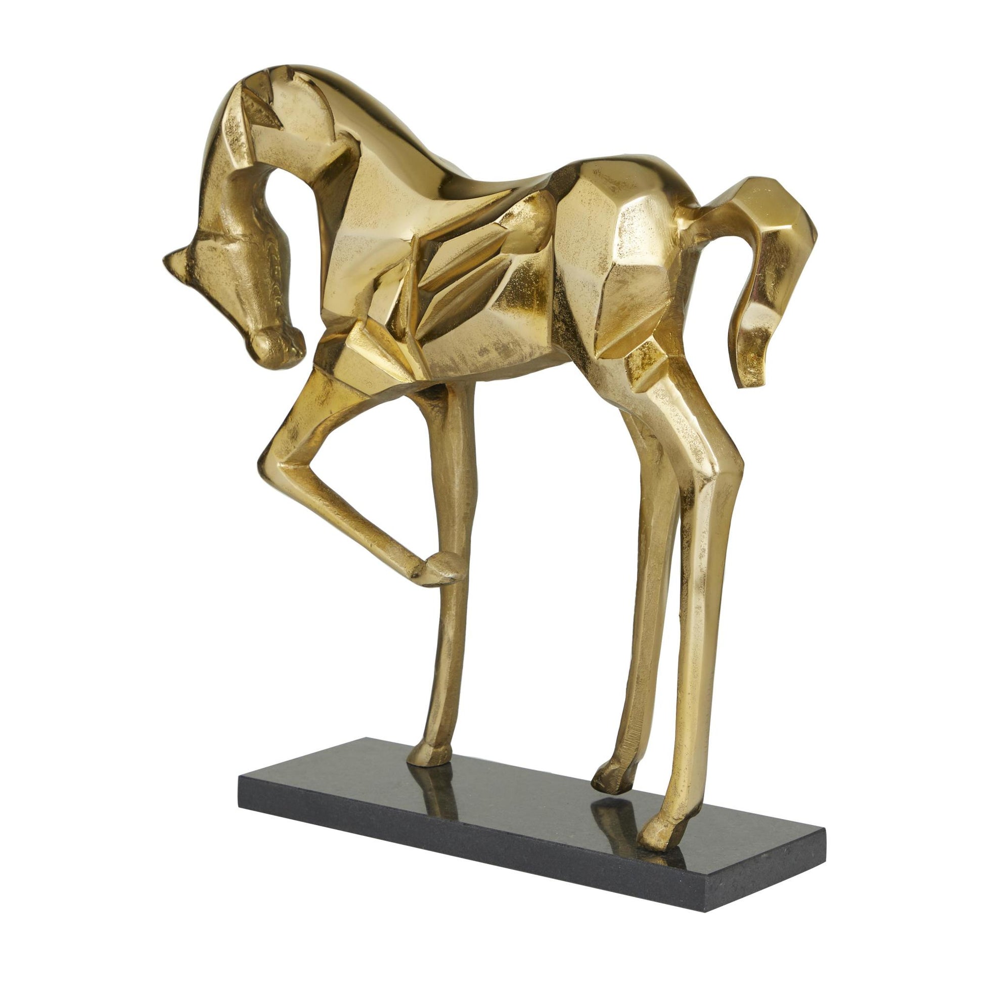 Horse Aluminum Metal Decorative Sculpture