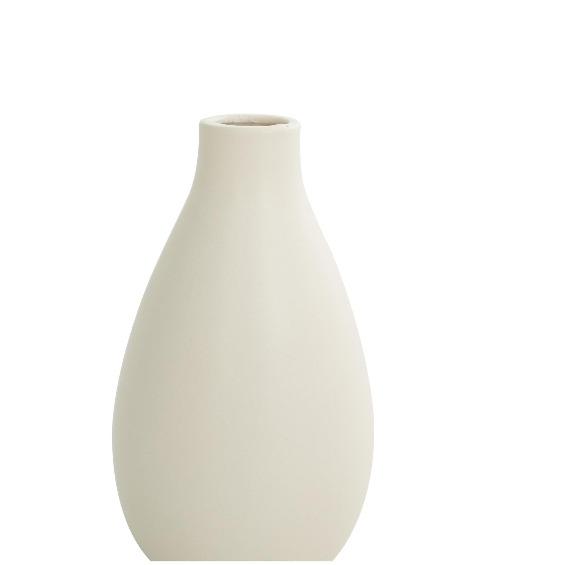 Set of 3 Ceramic Marble Inspired Decorative Vase with Varying Shapes Set of 3 4"W, 8"H