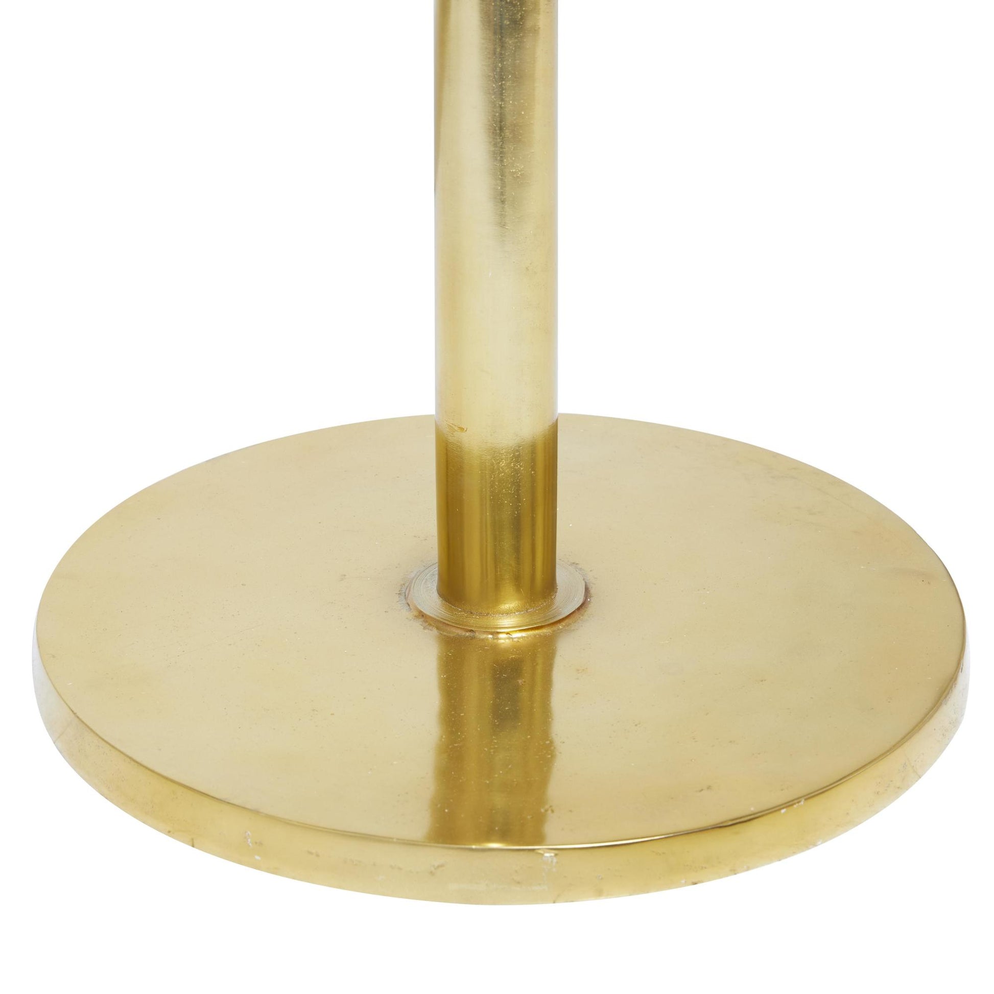 Aluminum Metal Sleek 4 Hook Freestanding Coat Rack