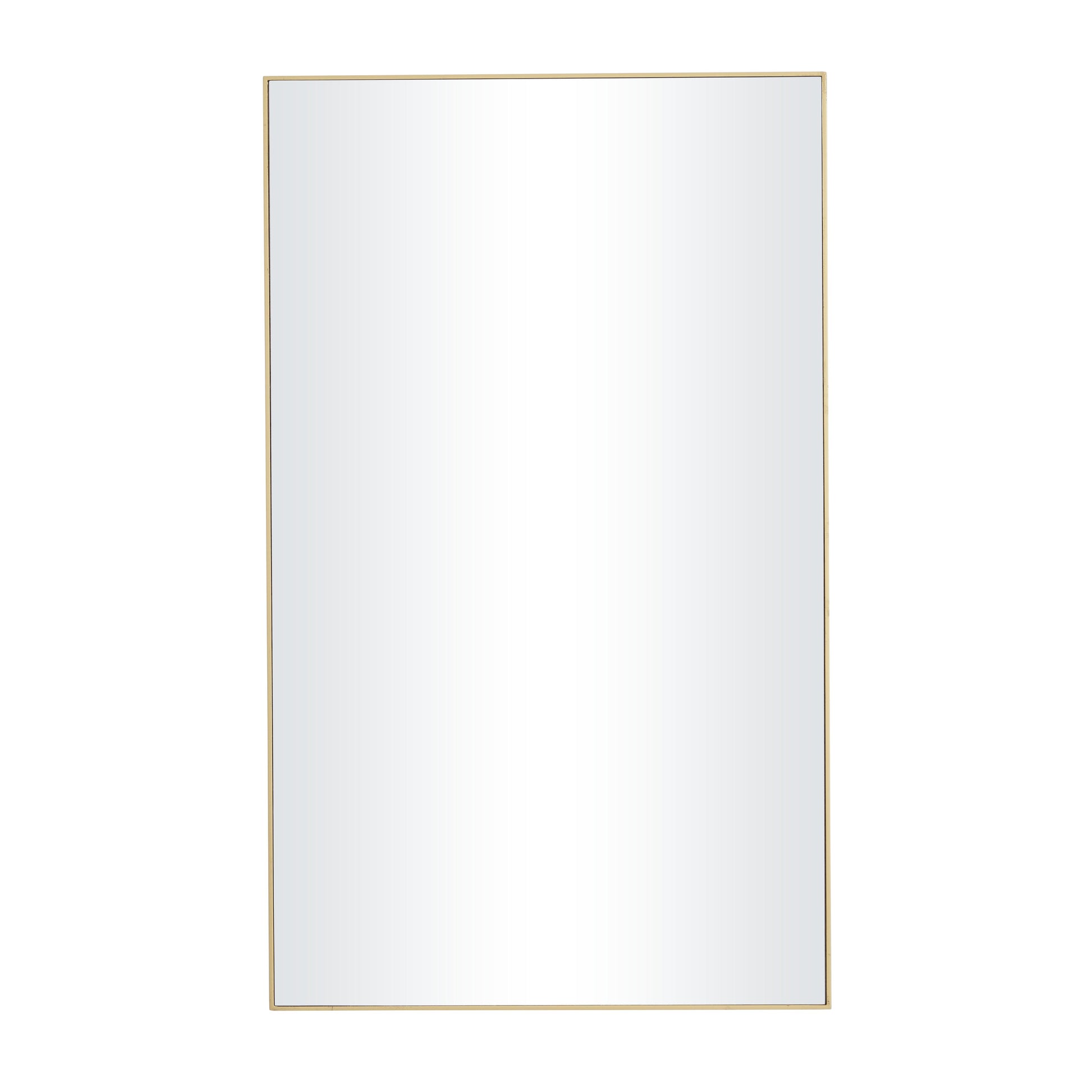 Wooden Room Wall Mirror with Thin Frame