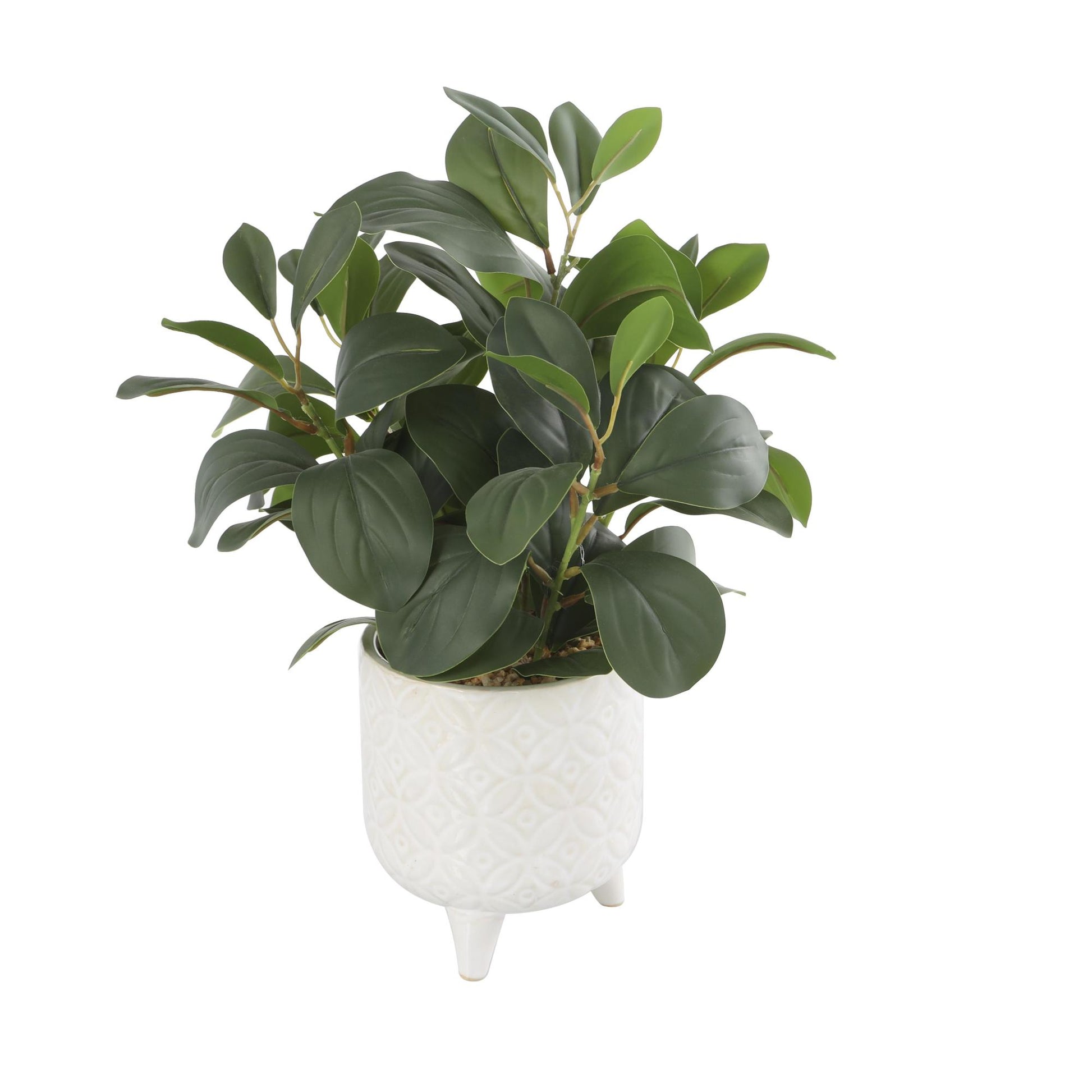 Hosta Green Faux Foliage Indoor Outdoor Artificial Plant