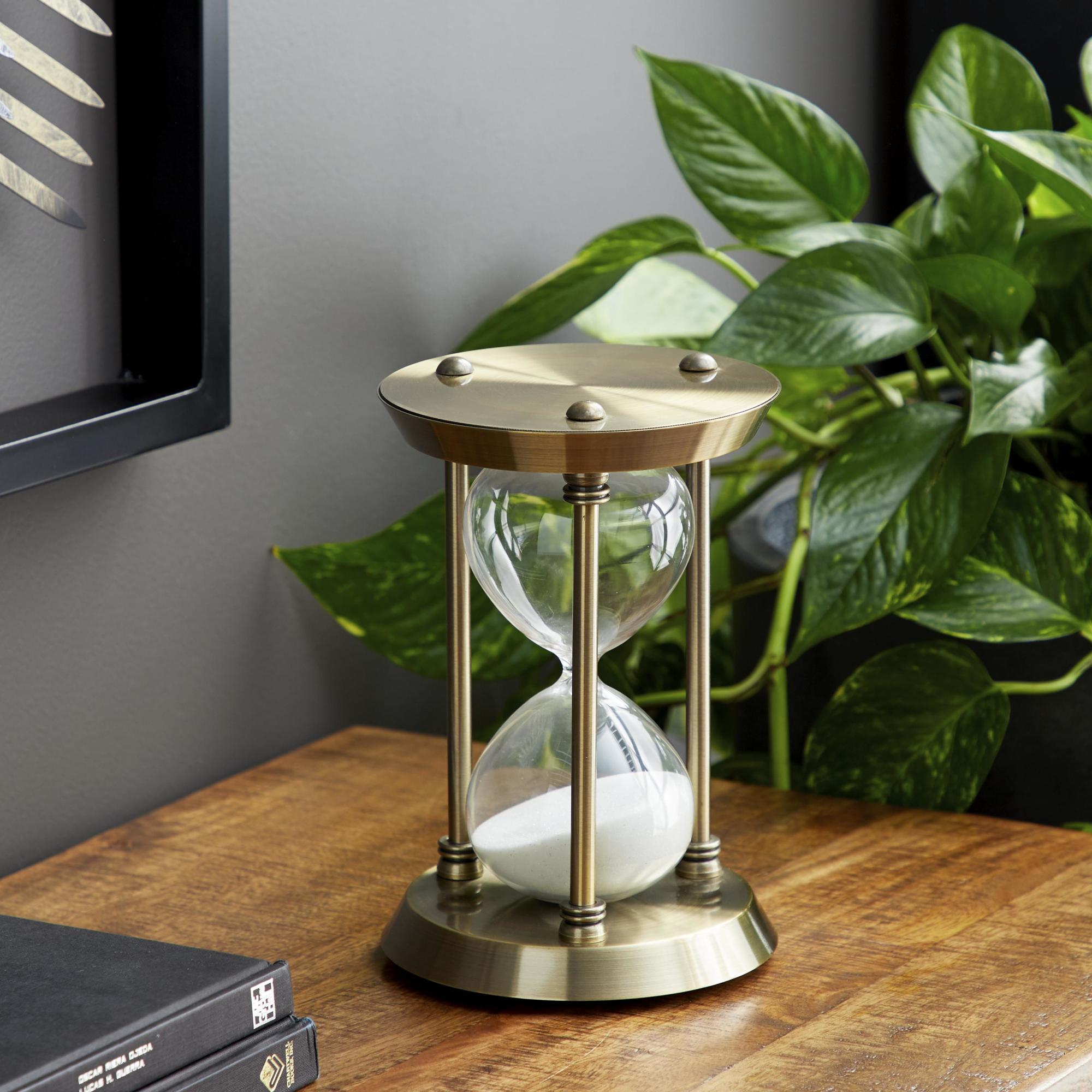 Brass Metal Hourglass Sand Hourglass Timer