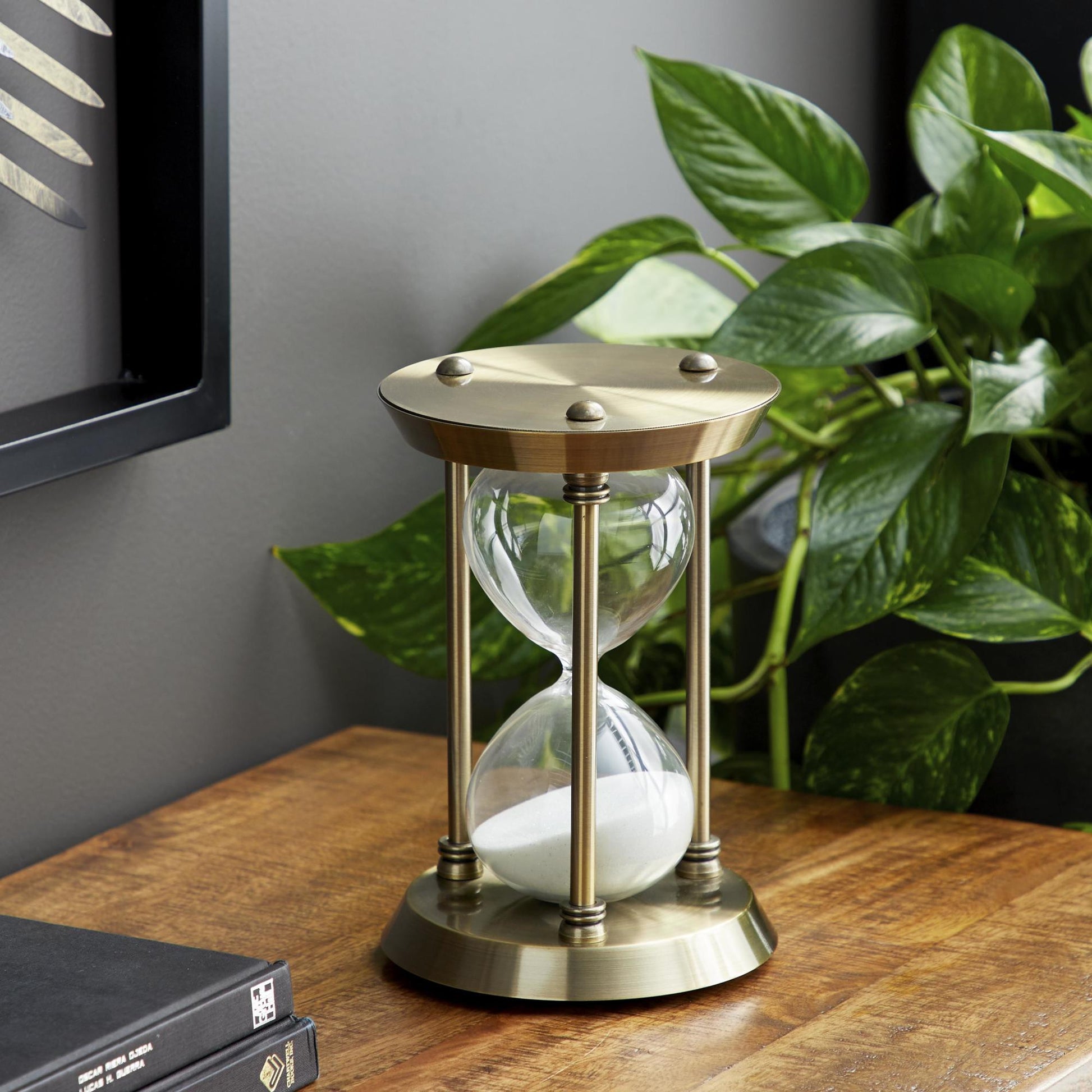 Brass Metal Hourglass Sand Hourglass Timer