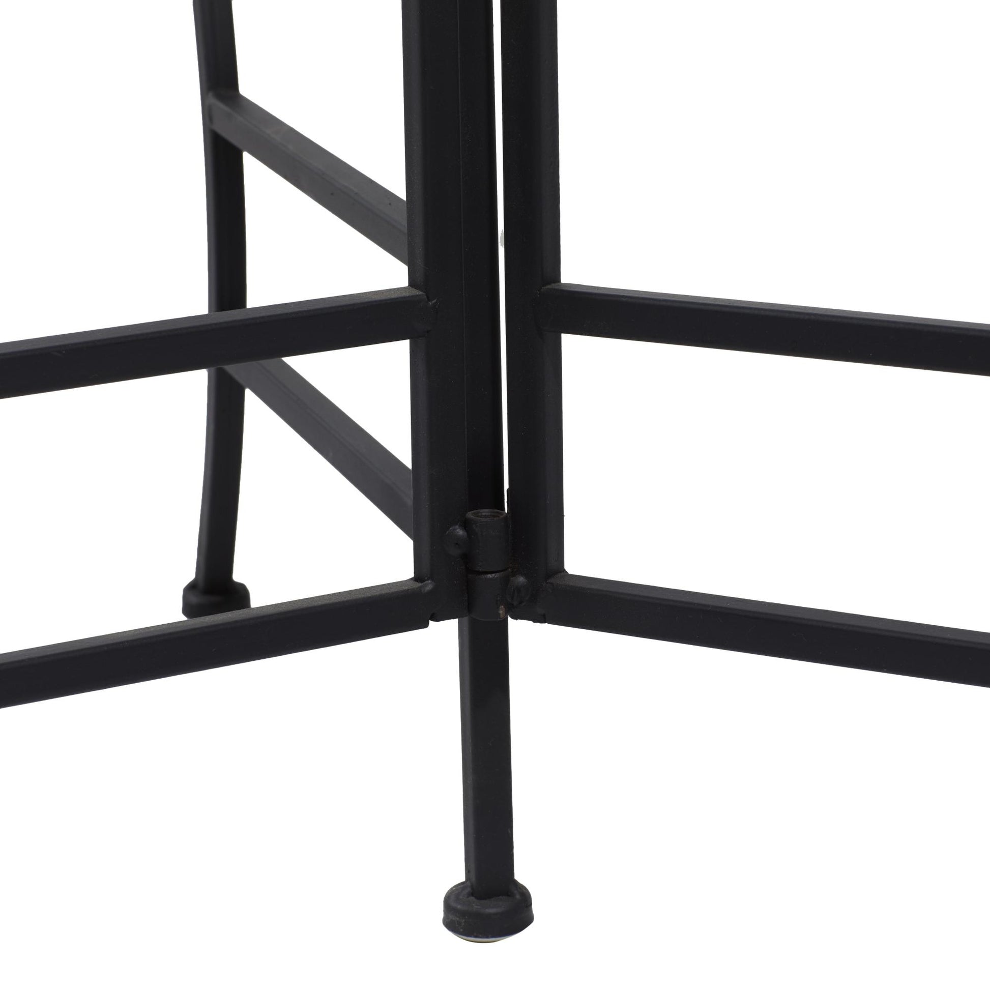 Floral Metal 3 Tier Indoor Outdoor Plantstand 19" x 14" x 24"