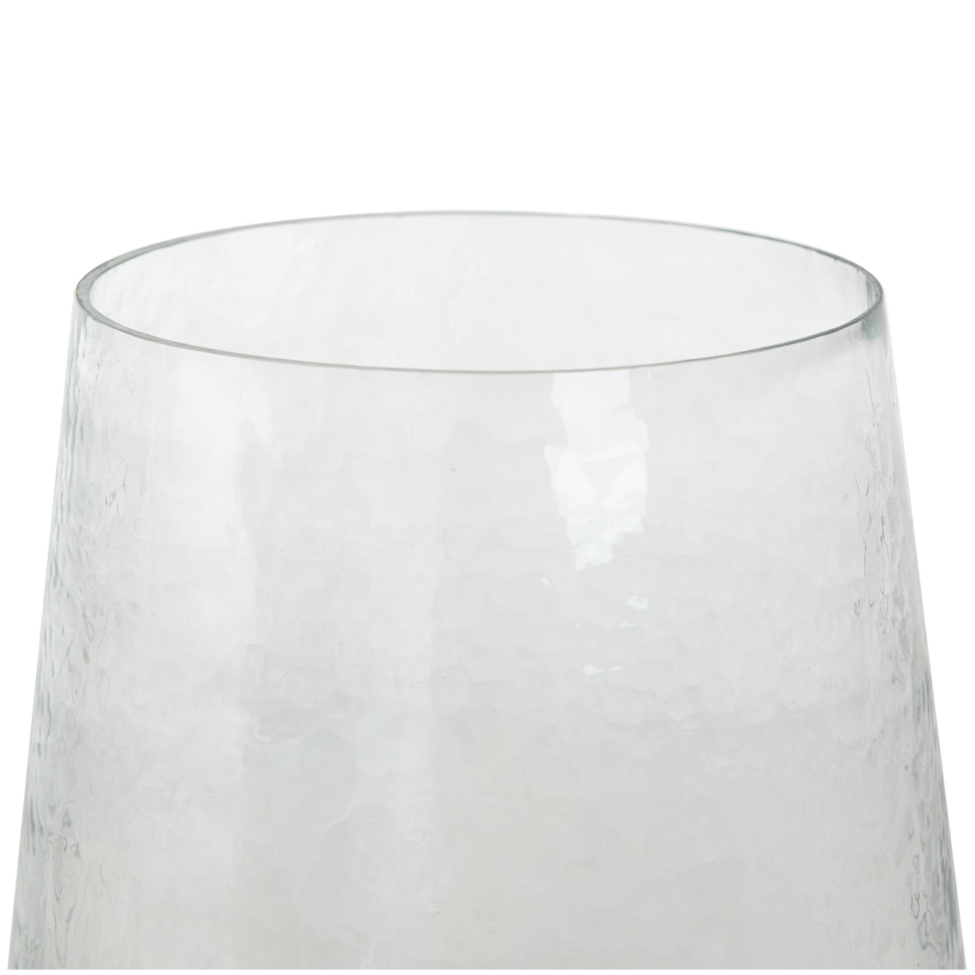 Clear Stainless Steel Metal Room Hurricane Lamp with Stainless Steel X Shaped Base