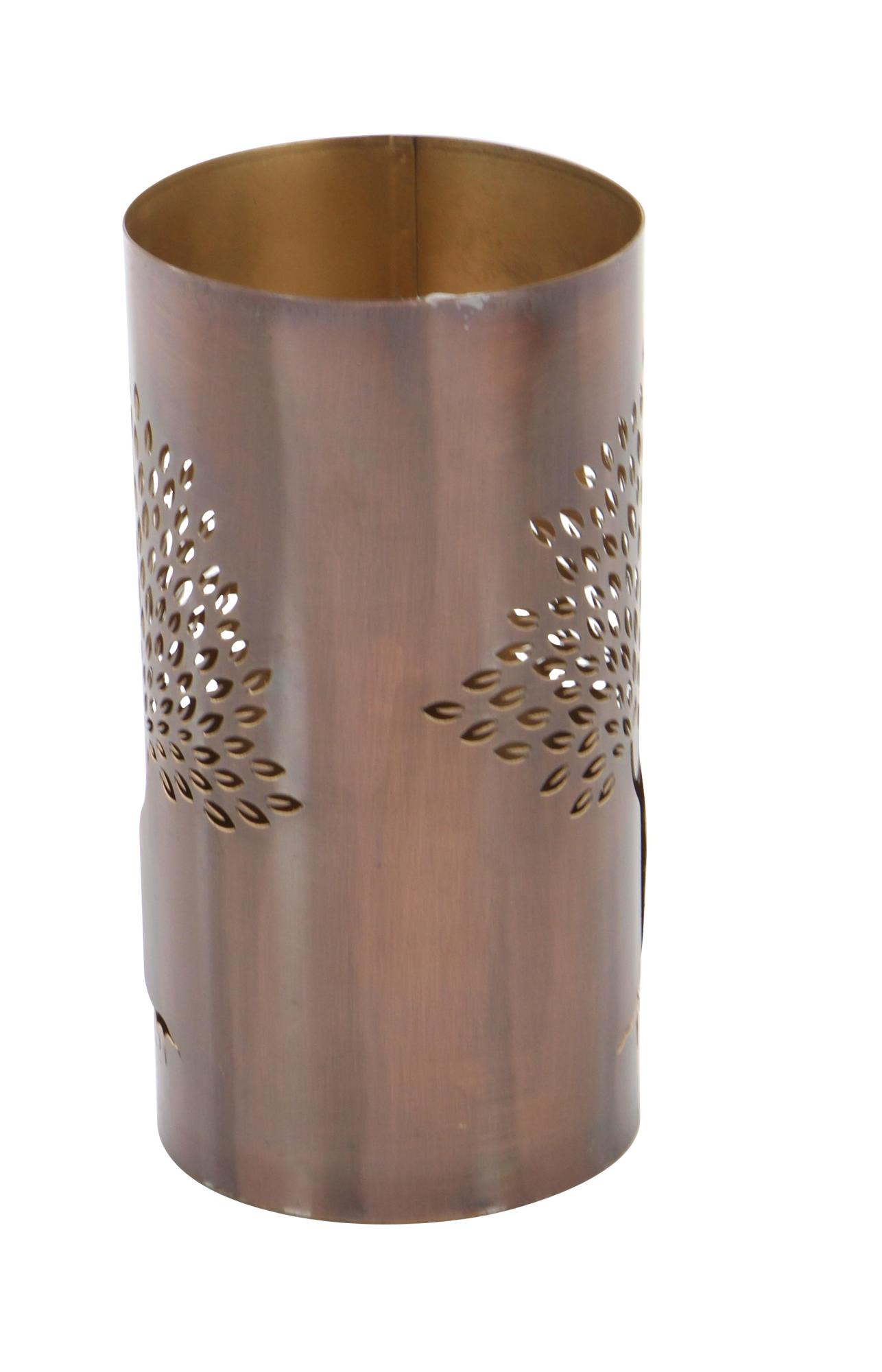 Set of 3 Geometric Metal Decorative Indoor Outdoor Candle Lantern Set of 3 12", 10", 6"H