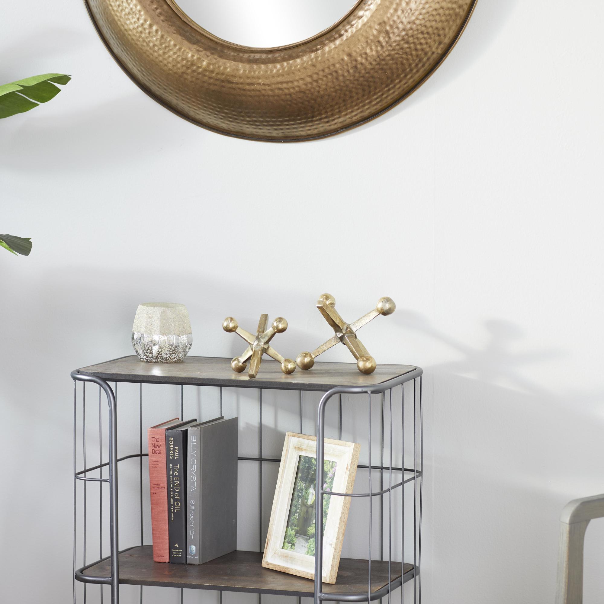 Set of 2 Jack Aluminum Metal Decorative Sculpture