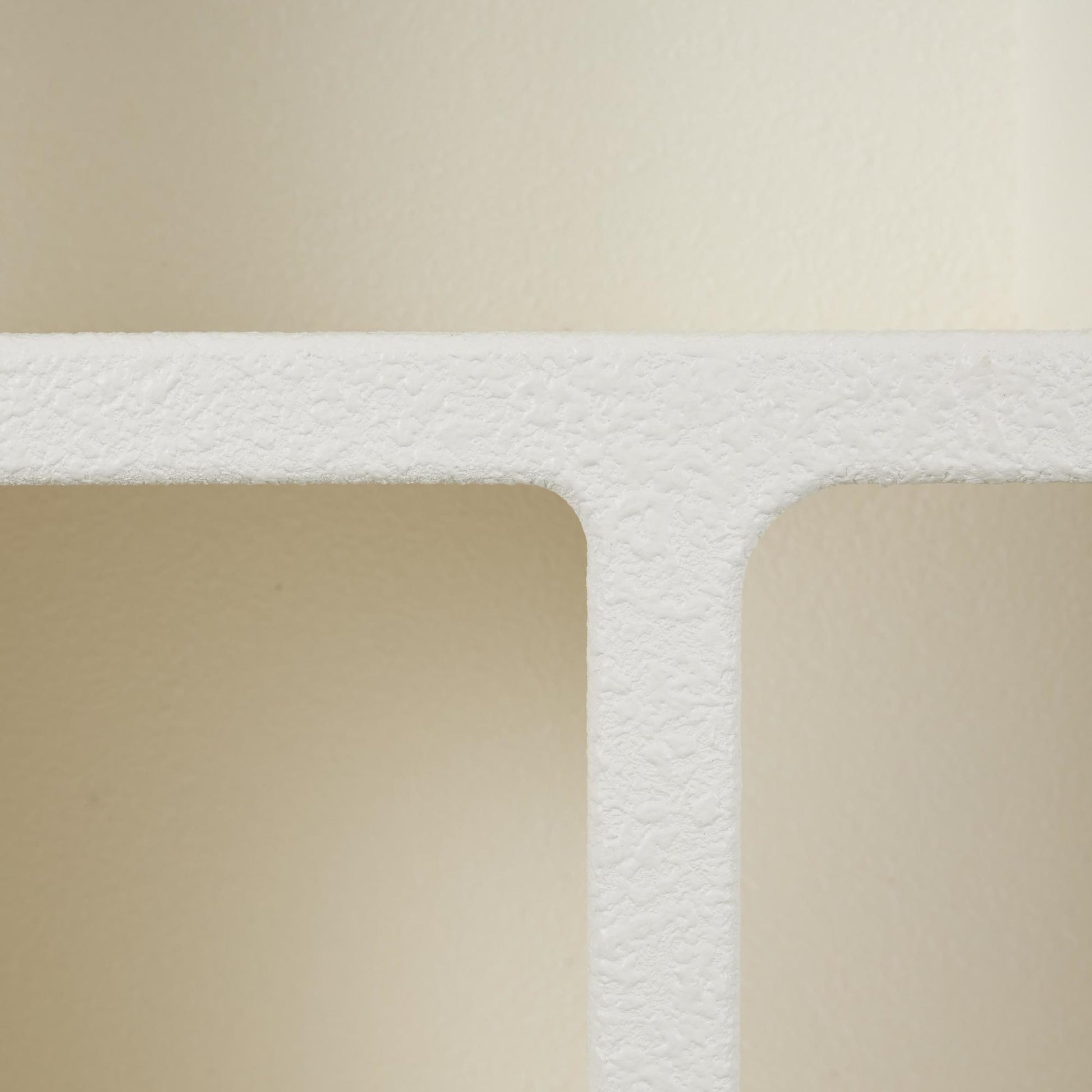 Geometric Wooden Arched 4 Shelf Room Wall Shelf with Block Shapes