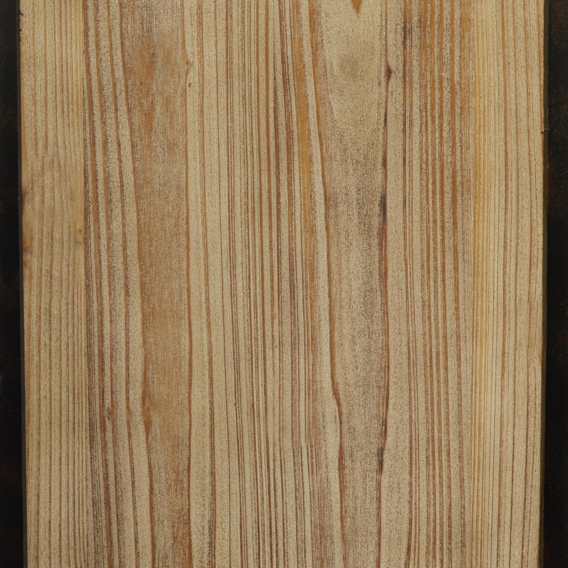 Brown Wood Hinged Foldable Partition 3 Panel Partition Room Divider Screen with Solid Wood Panels