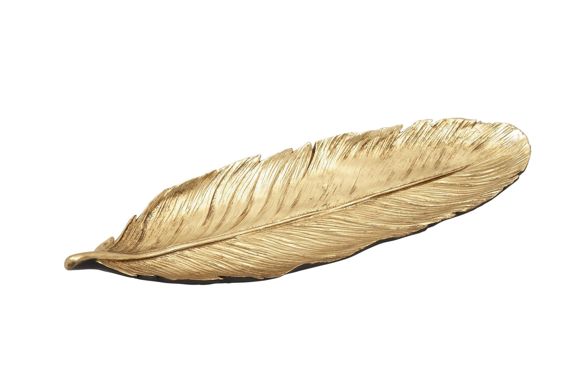 Bird Polystone Feather Large Decorative Bowl