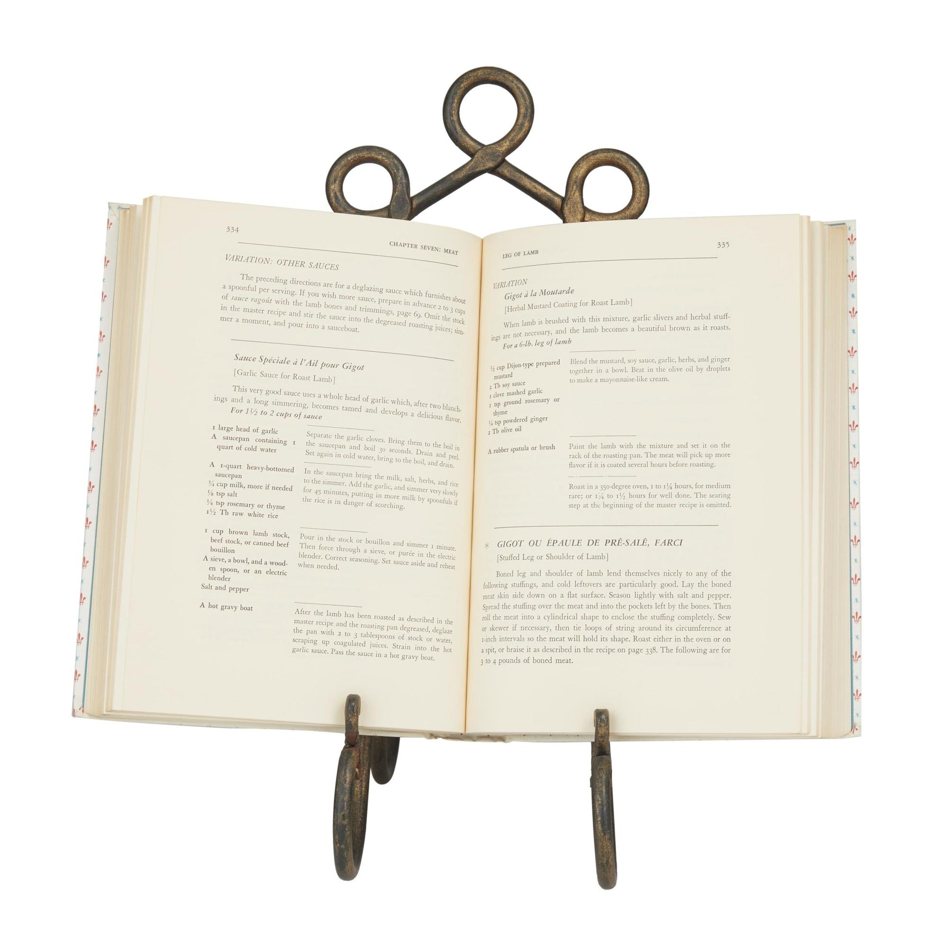Metal Scroll Display Easel 10" x 19" x 13"