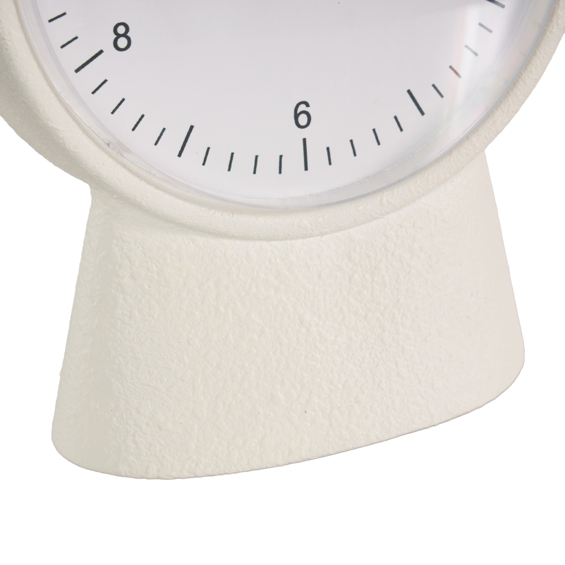 Set of 2 Multi Colored Metal Textured Decorative Clock with Gold Accents