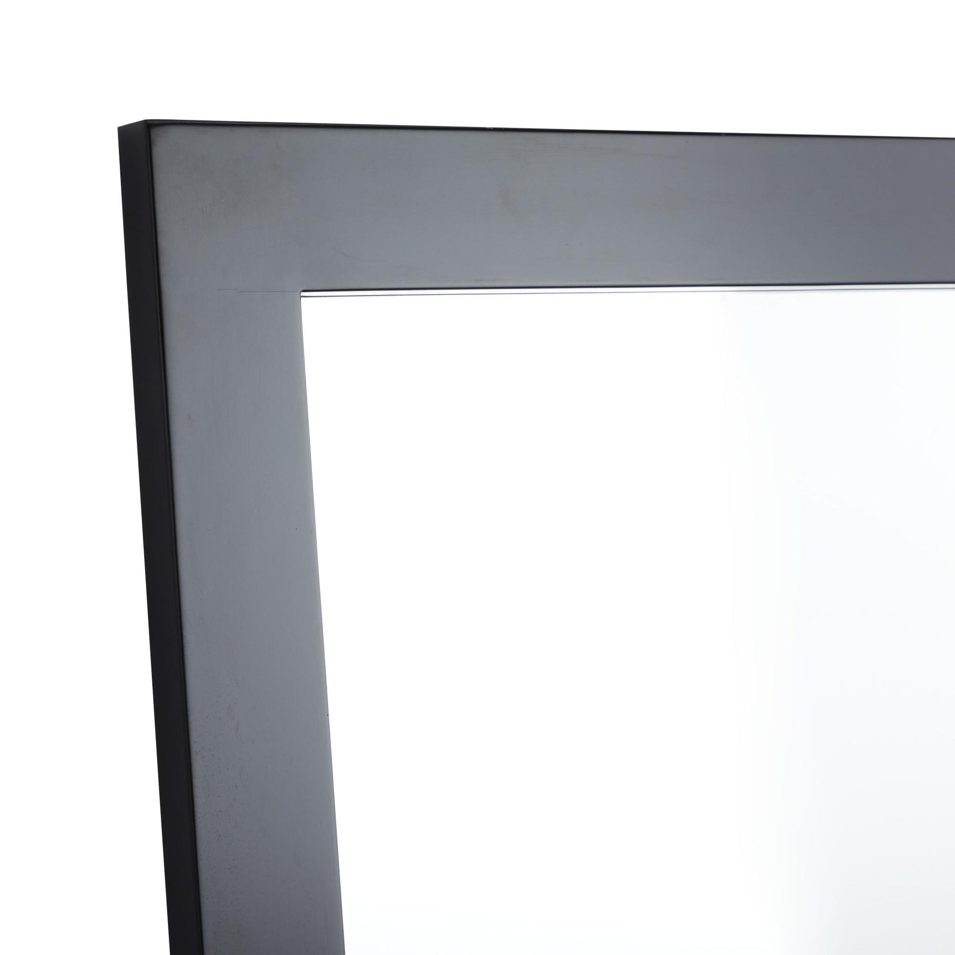 Wooden Minimalistic Room Wall Mirror 24" x 1" x 42"