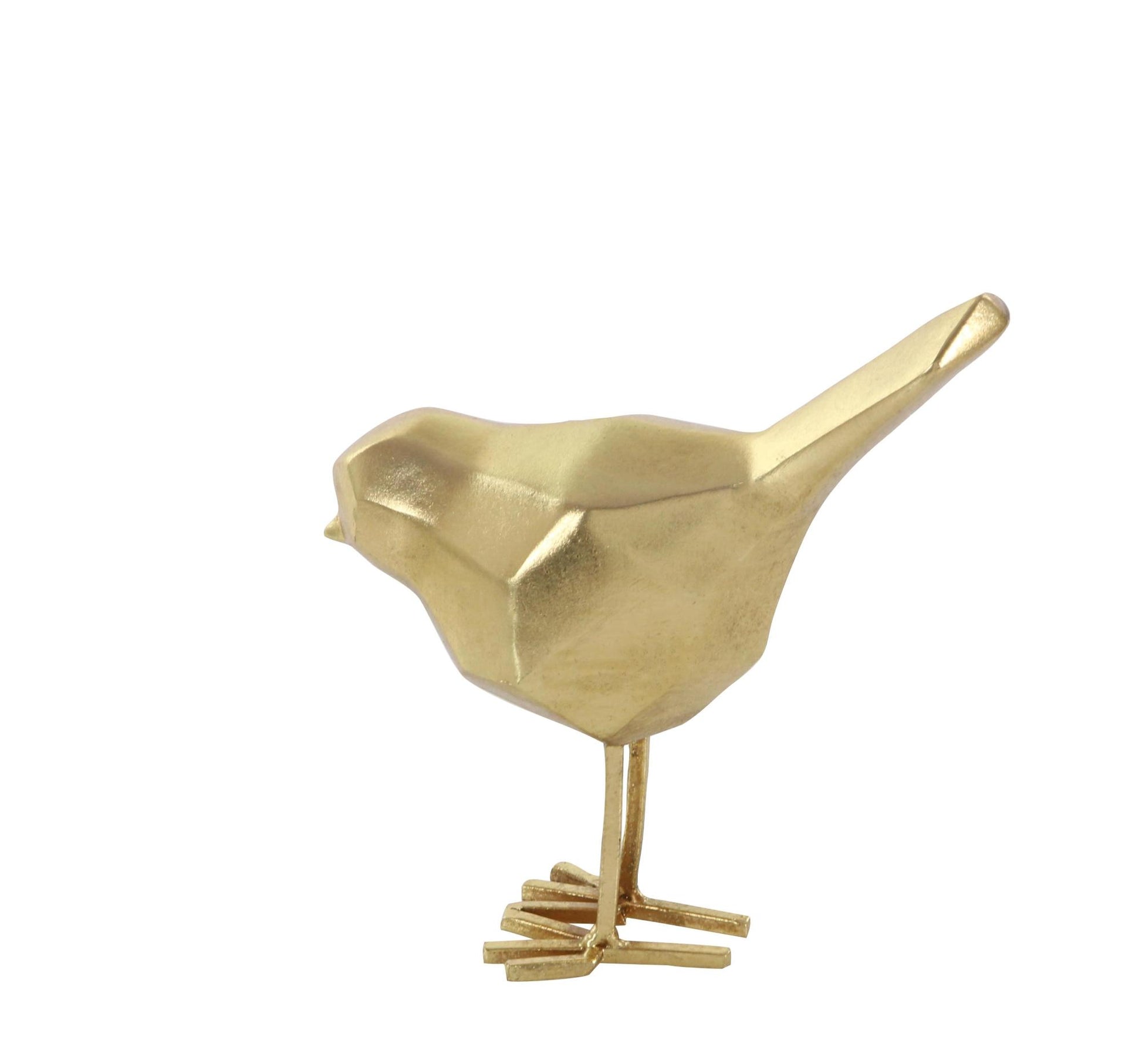 CosmoLiving by Cosmopolitan Set of 2 Bird Polystone Decorative Sculpture