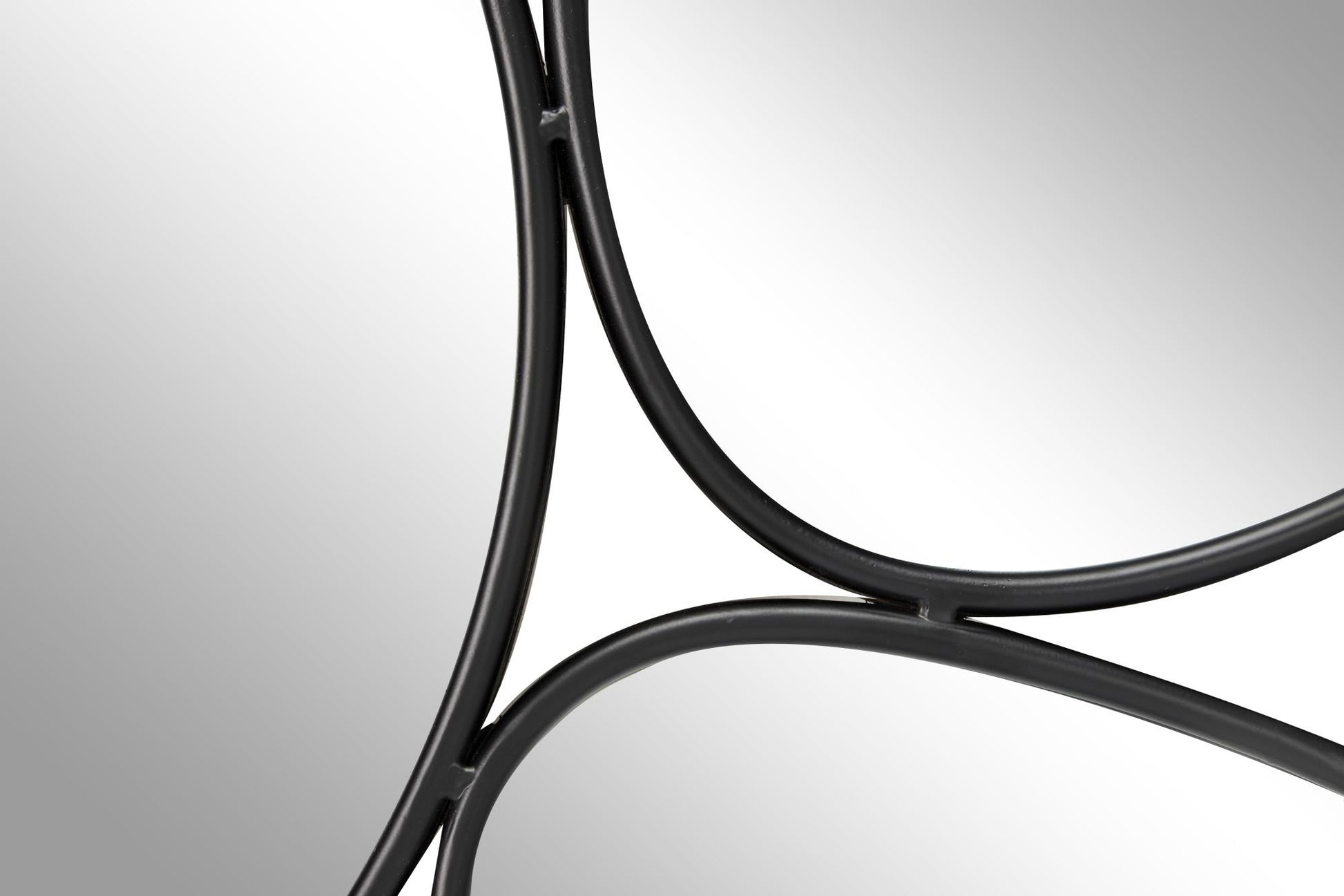Black Metal Bubble Cluster Room Wall Mirror