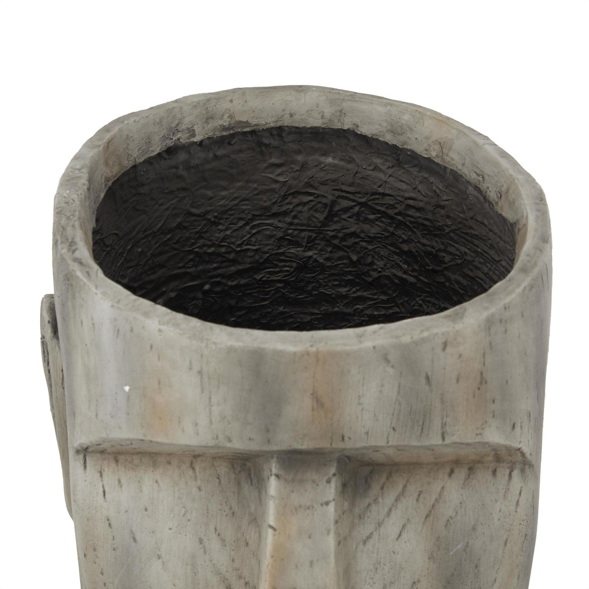 Face Magnesium Oxide Easter Island Indoor Outdoor Planter