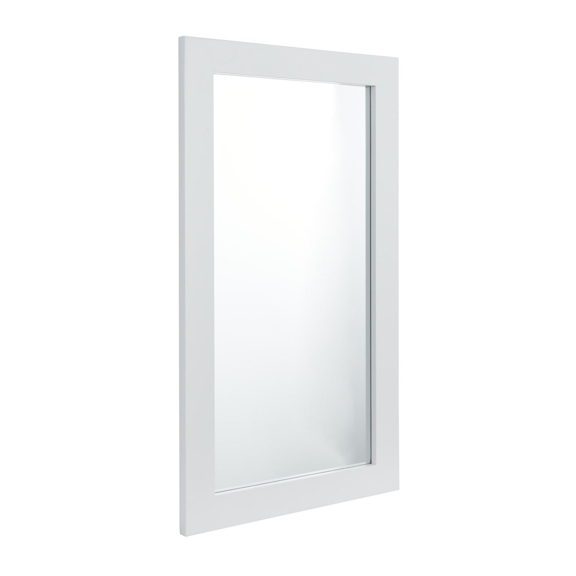 Wooden Minimalistic Room Wall Mirror 24" x 1" x 42"