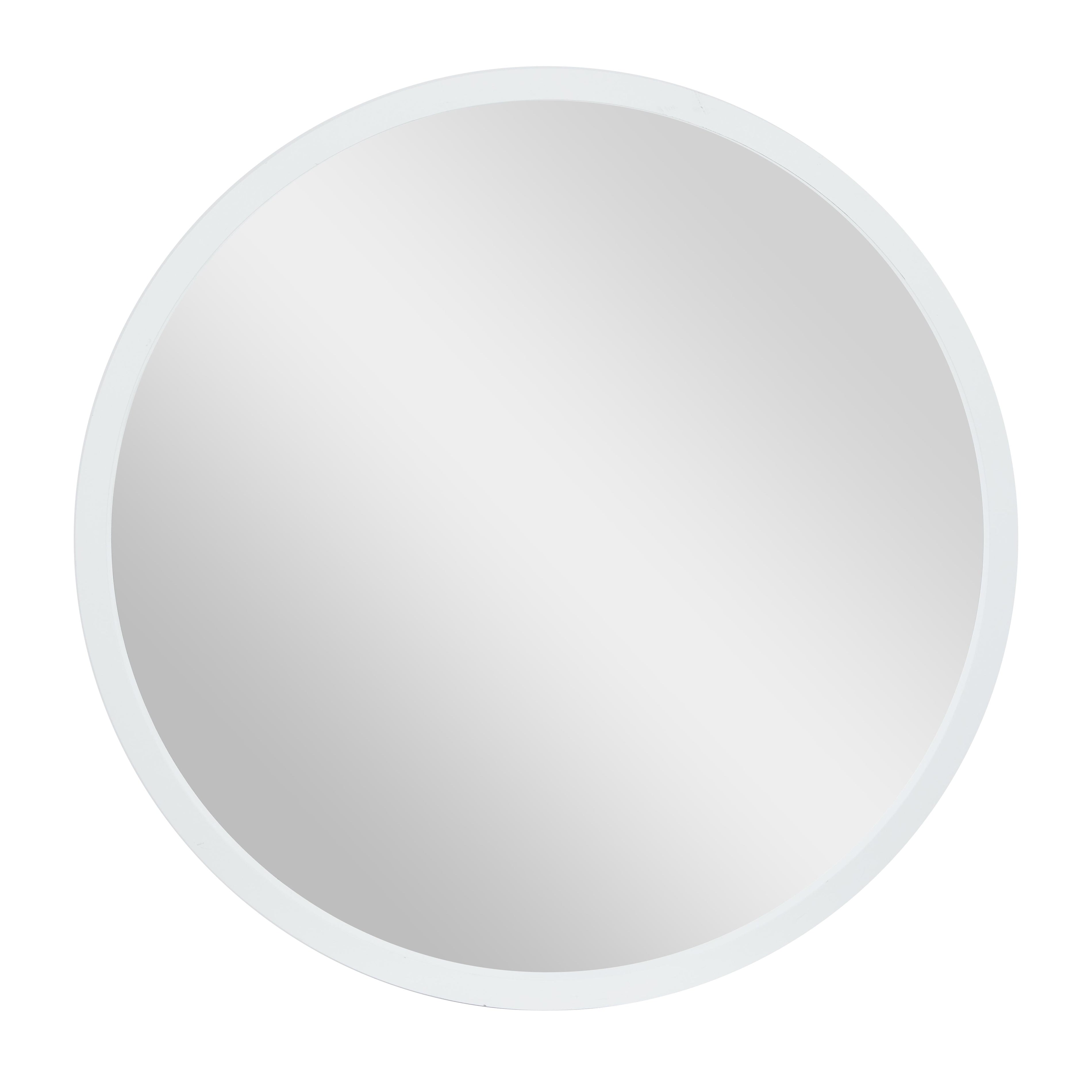 Wooden Room Wall Mirror with Thin Frame