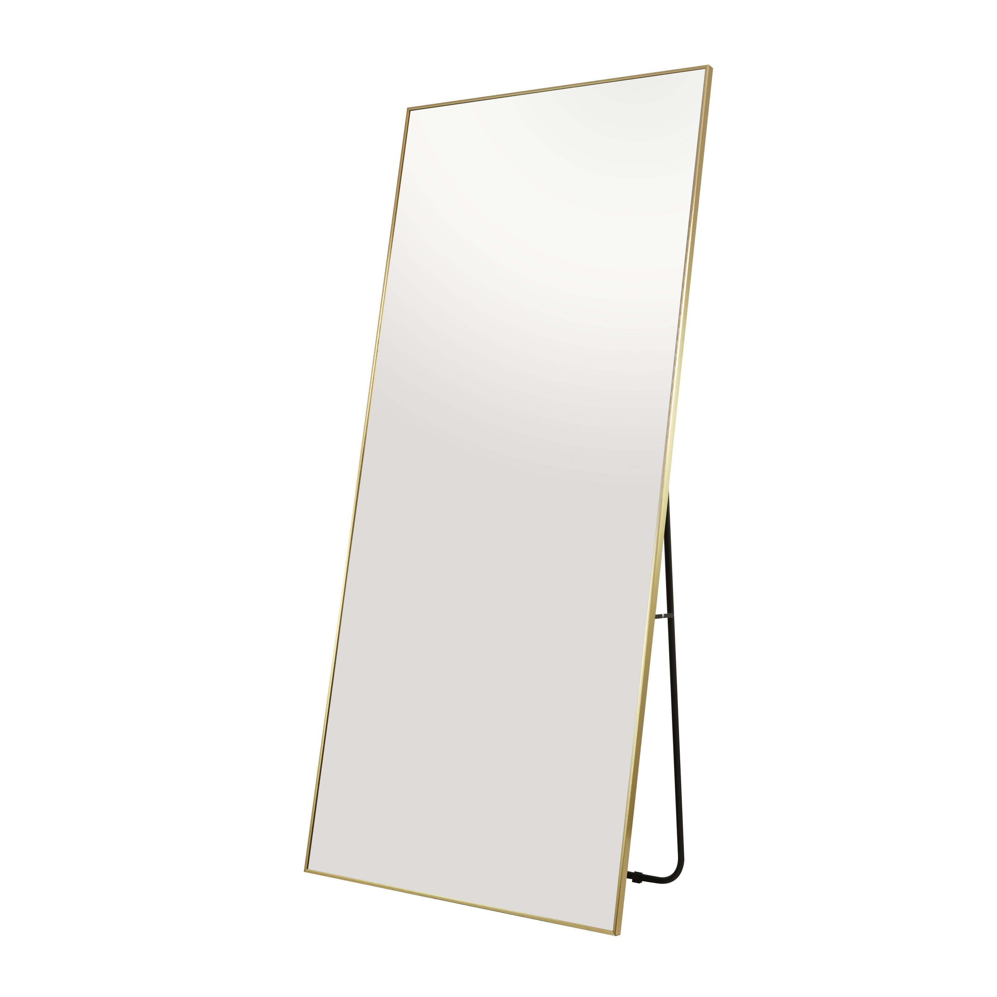 CosmoLiving by Cosmopolitan Metal Room Floor Mirror with Stand