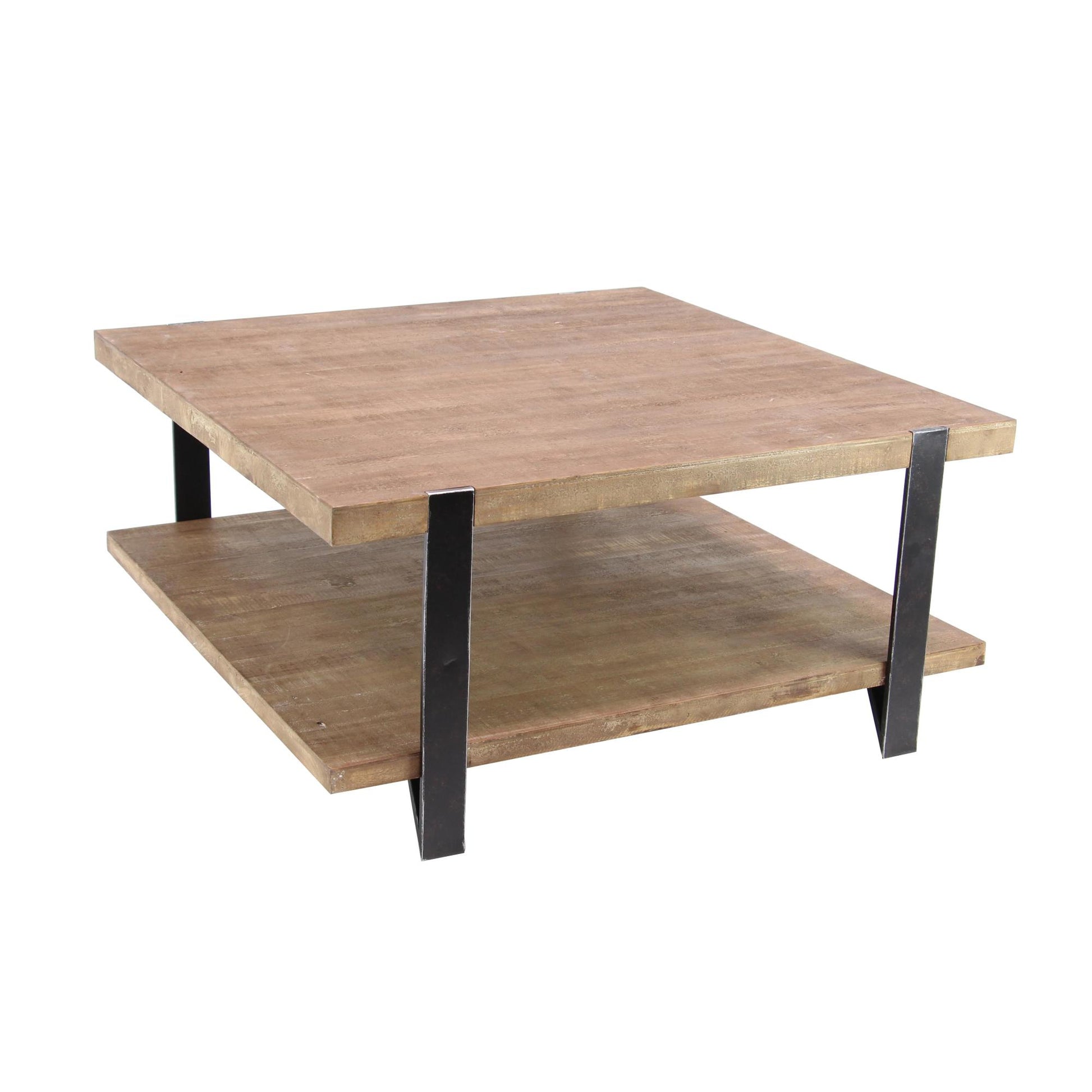 Brown Wood Living Room Coffee Table