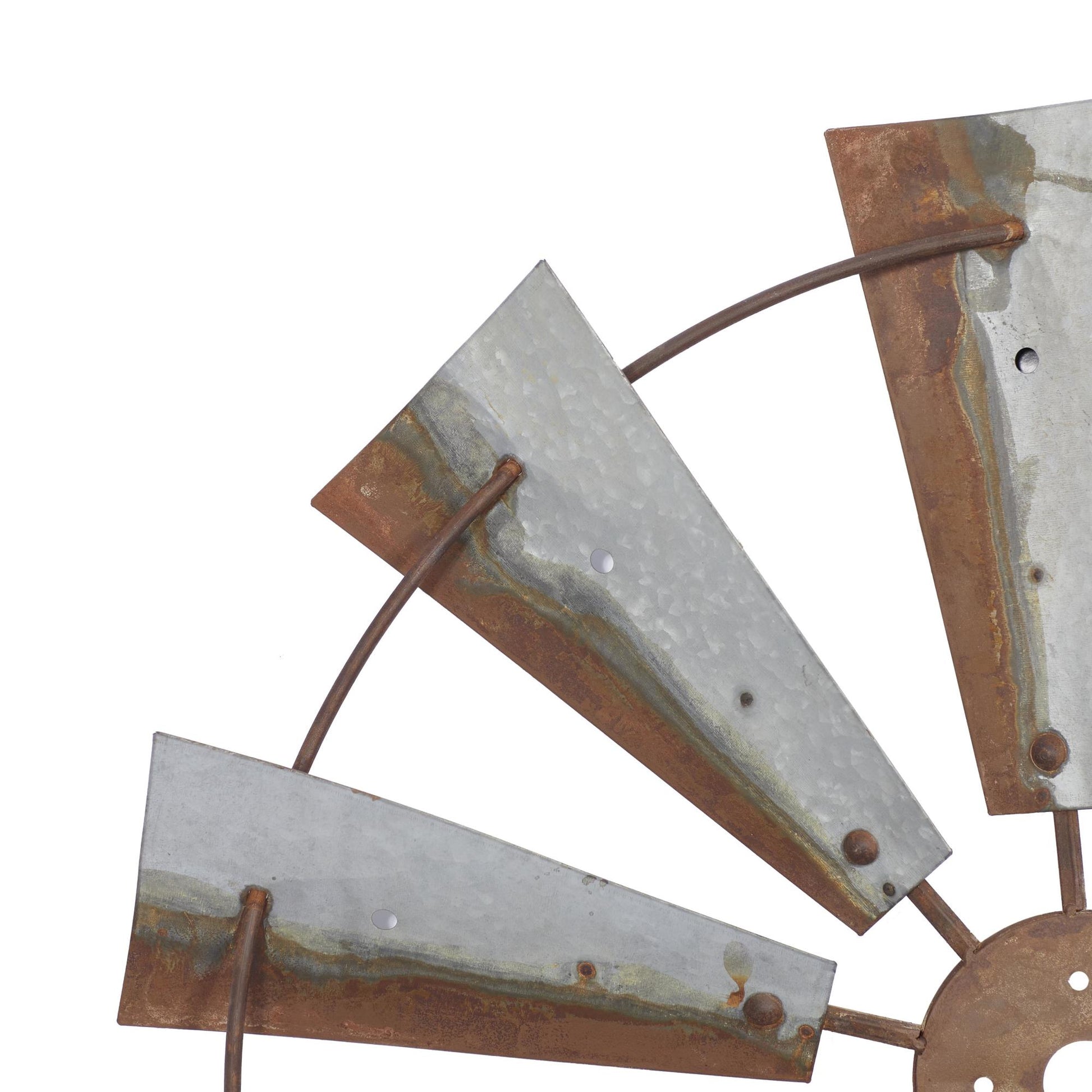 Windmill Metal Indoor Outdoor Home Wall Decor