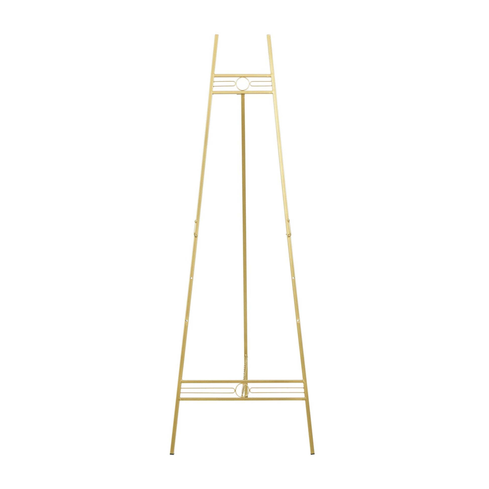 Geometric Metal 3 Tier Display Easel with Chain Support