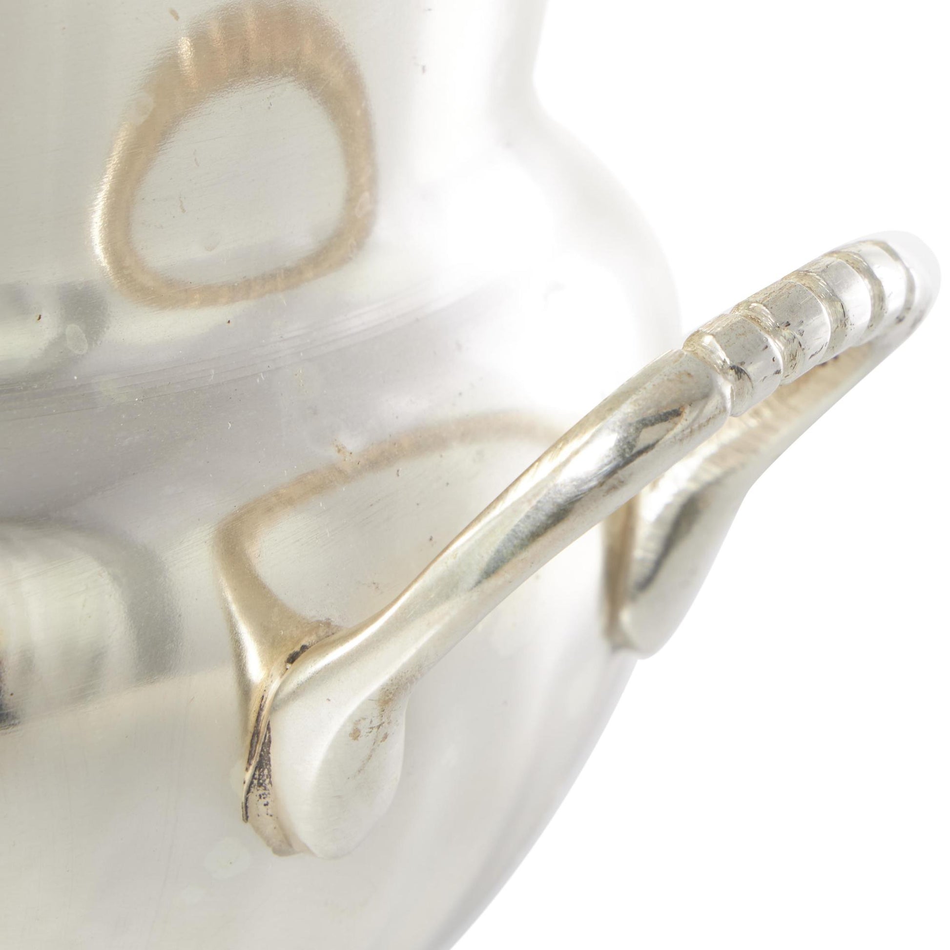 Silver Metal 2 Bottle Decorative Ice Bucket