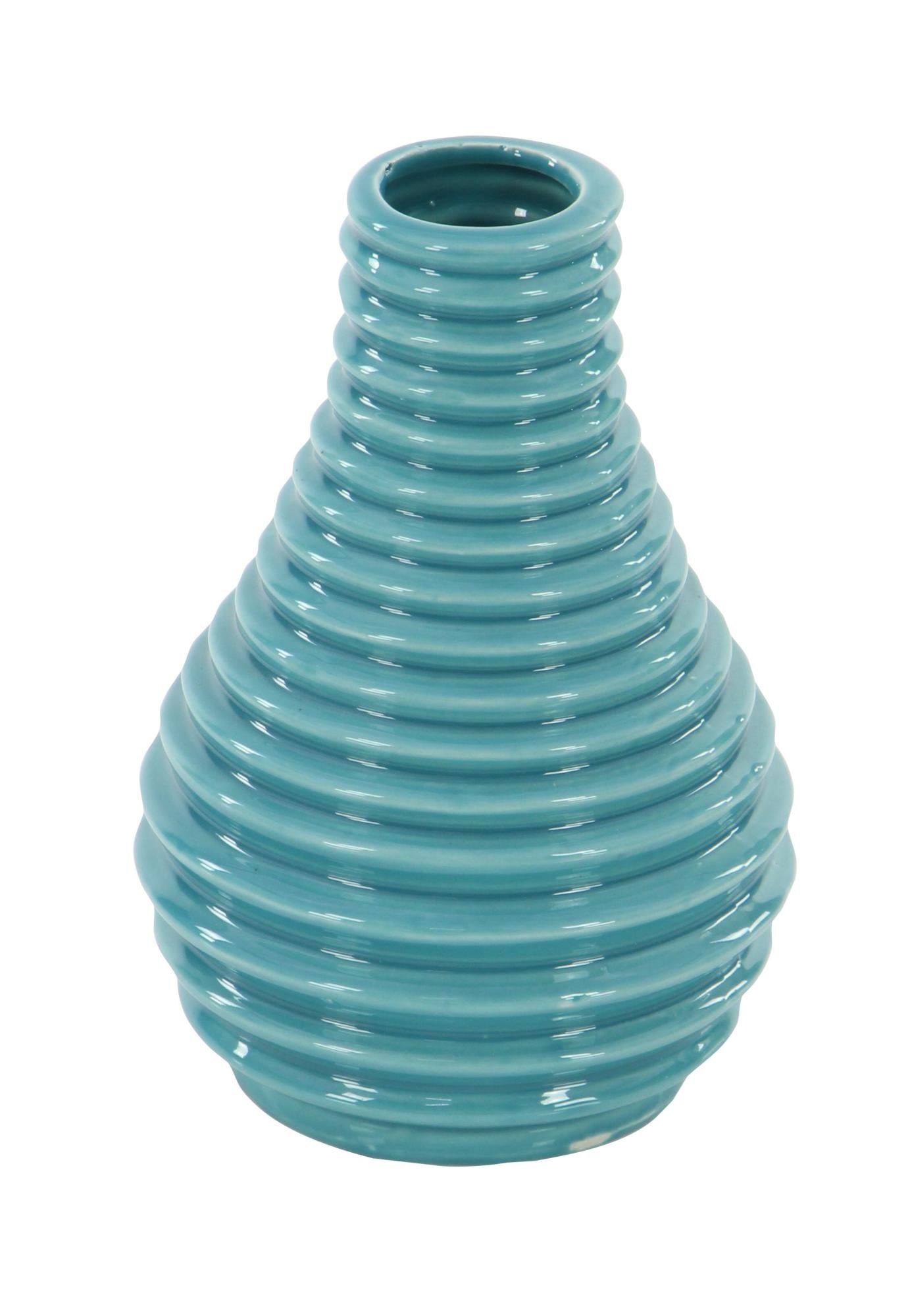 Set of 3 Ceramic Decorative Vase with Varying Patterns