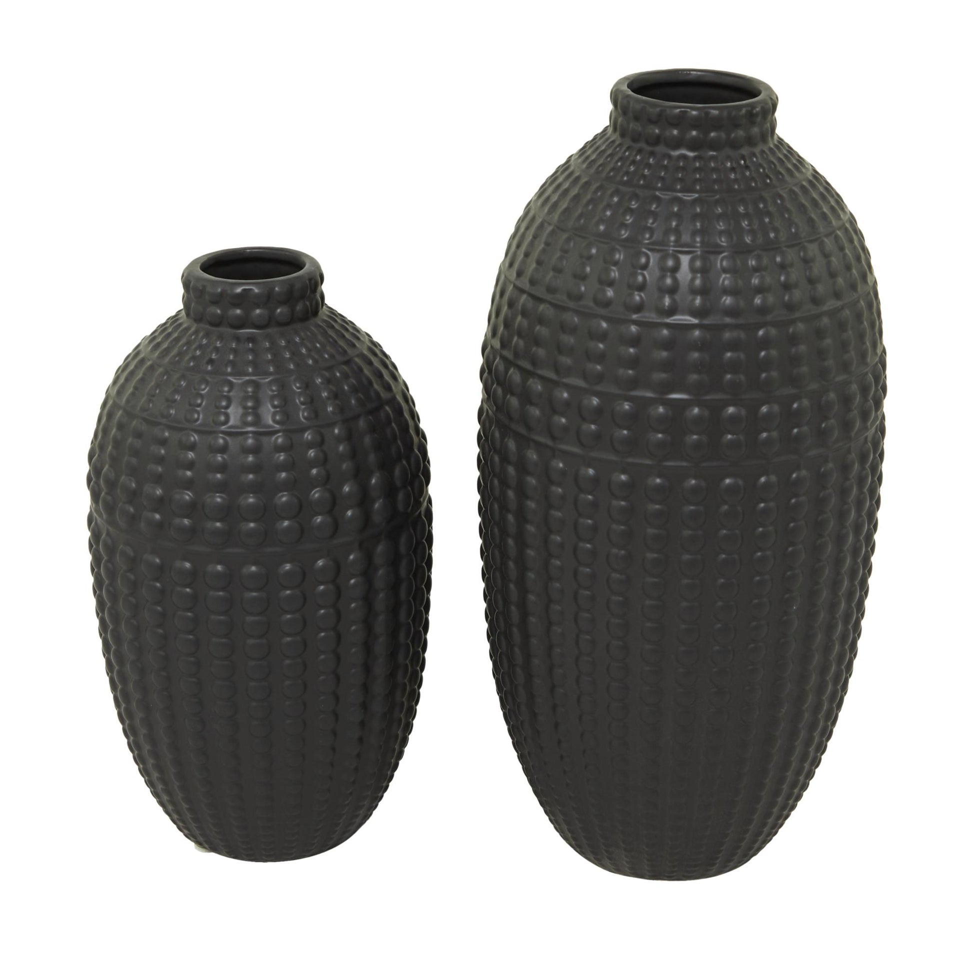Set of 2 Ceramic Decorative Vase