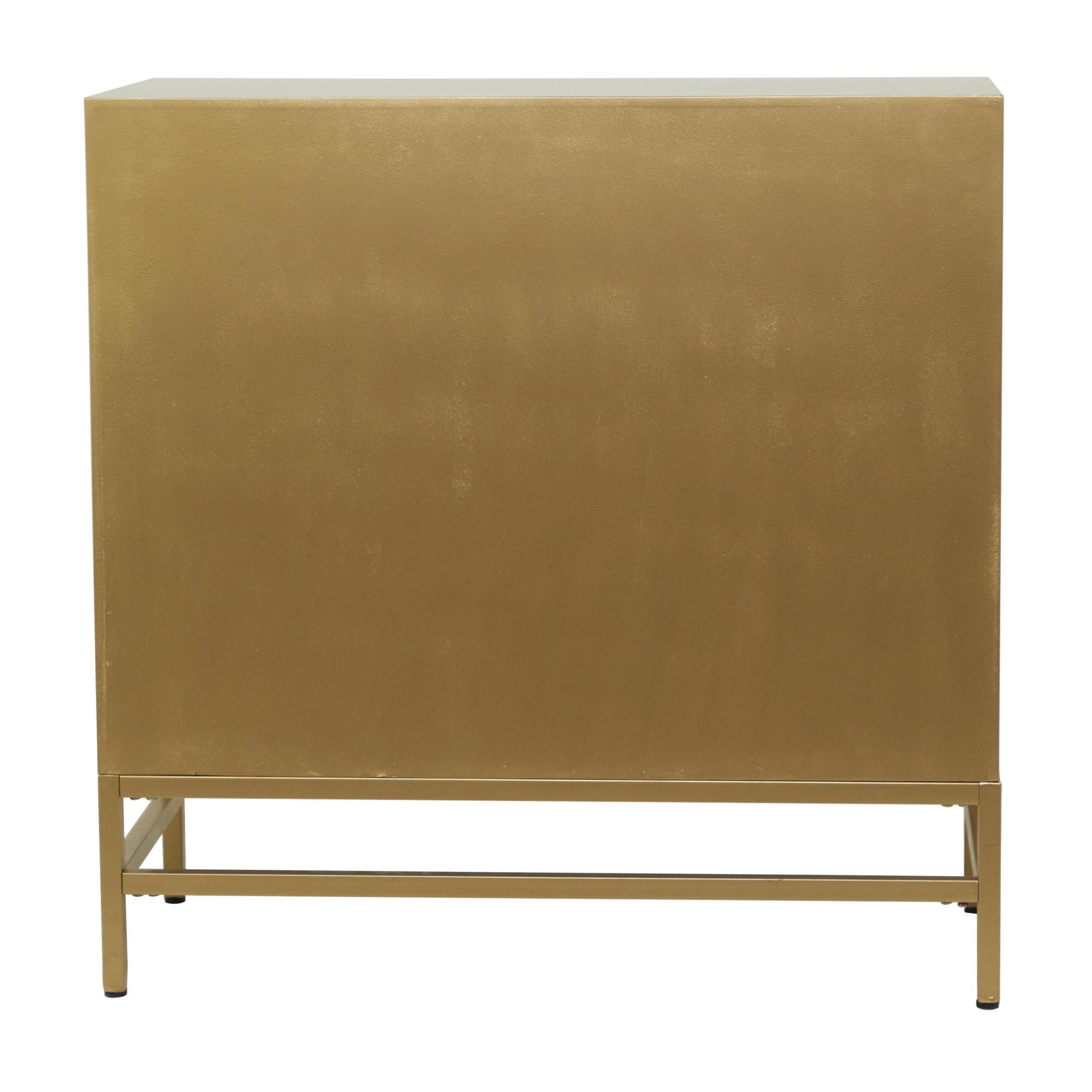 Wooden 3 Drawer Room Cabinet with Mirrored Front