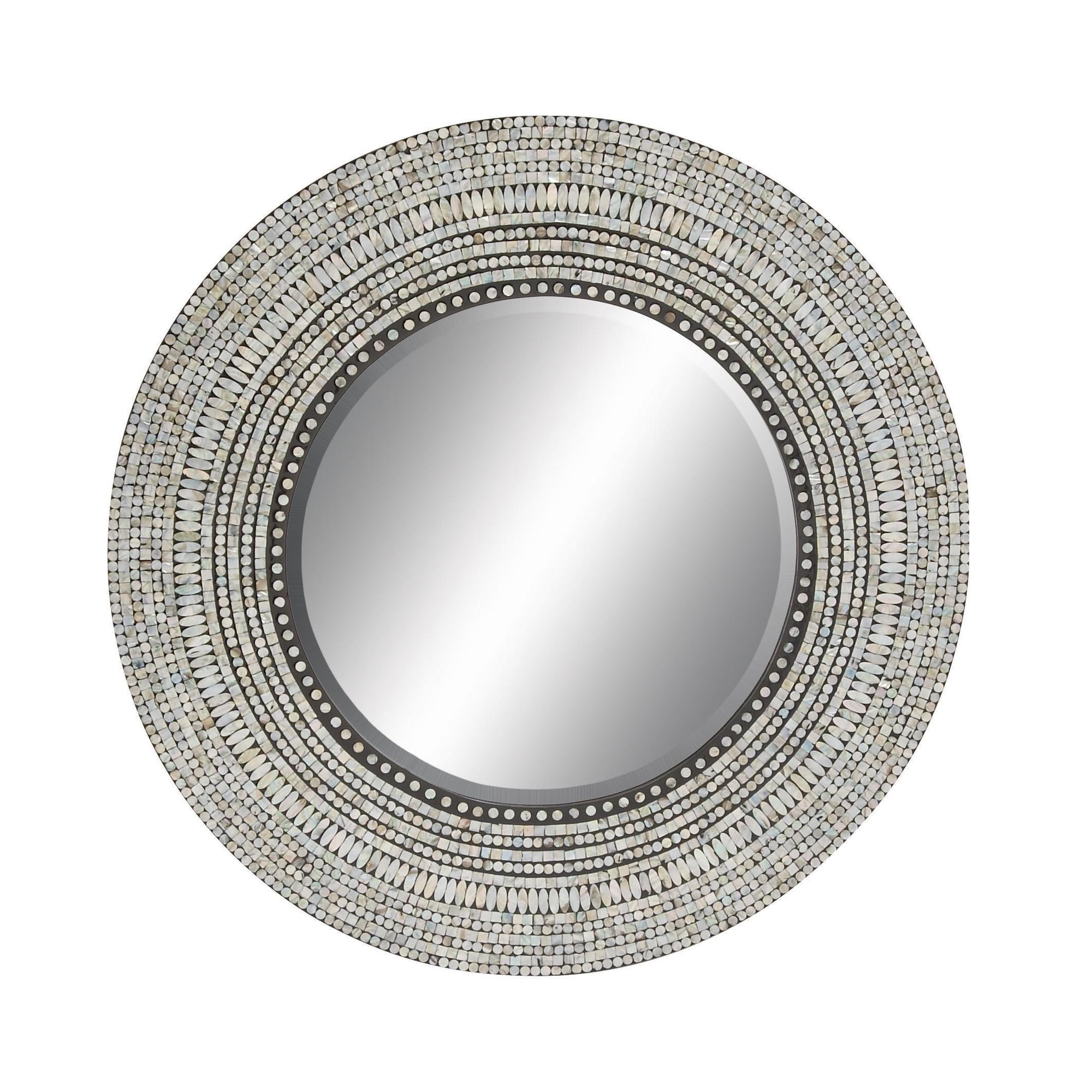 Mother of Pearl Shell Handmade Mosaic Room Wall Mirror