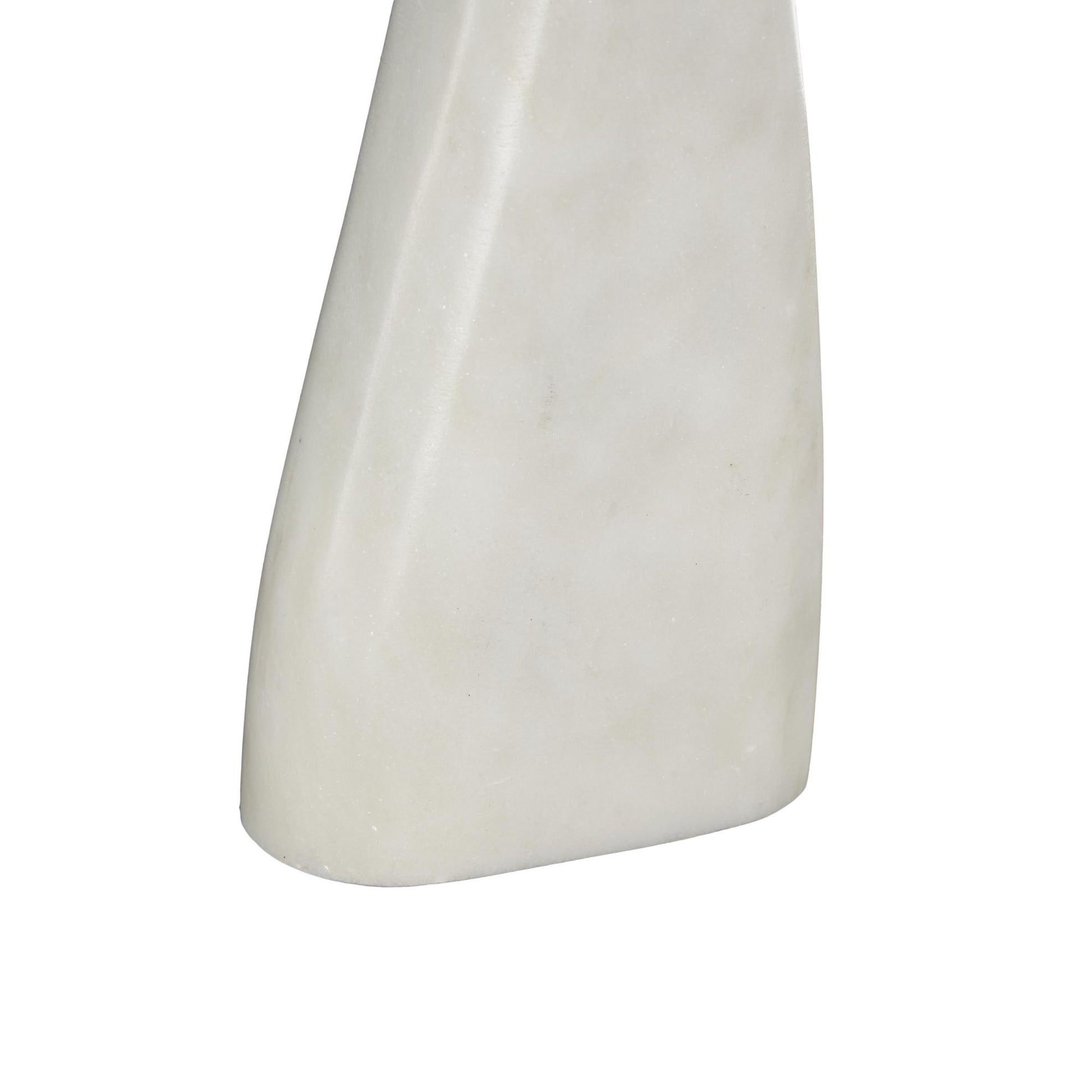 Set of 3 Whale Marble Tail Decorative Sculpture